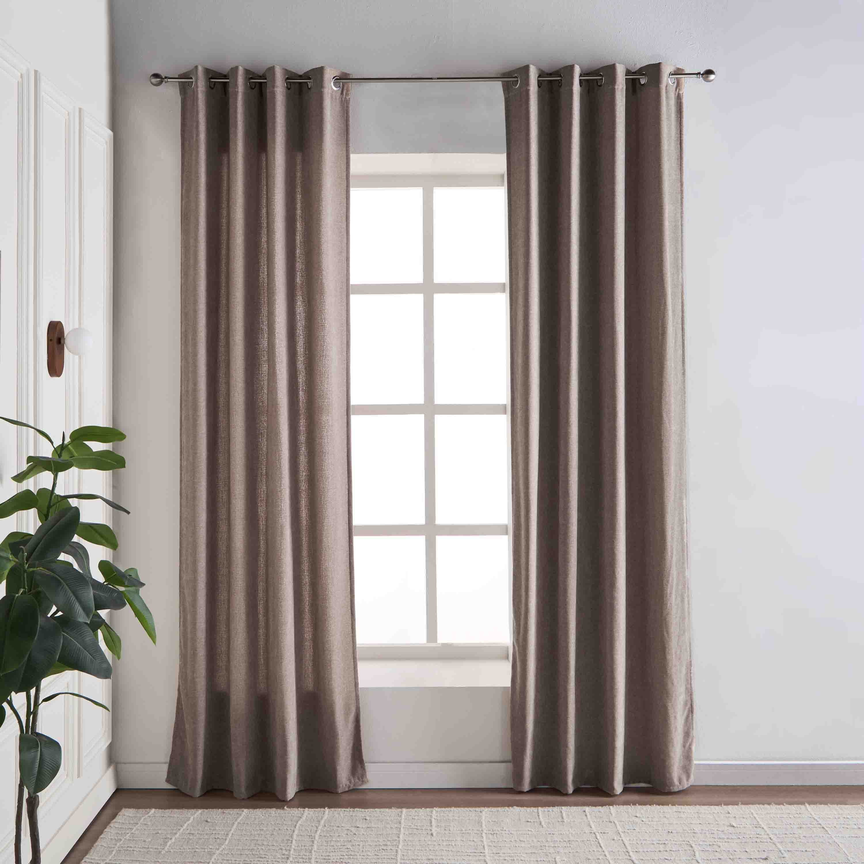 Avila 2-Piece Curtain Set - 135x300 cm-household-windows-curtains-image-1