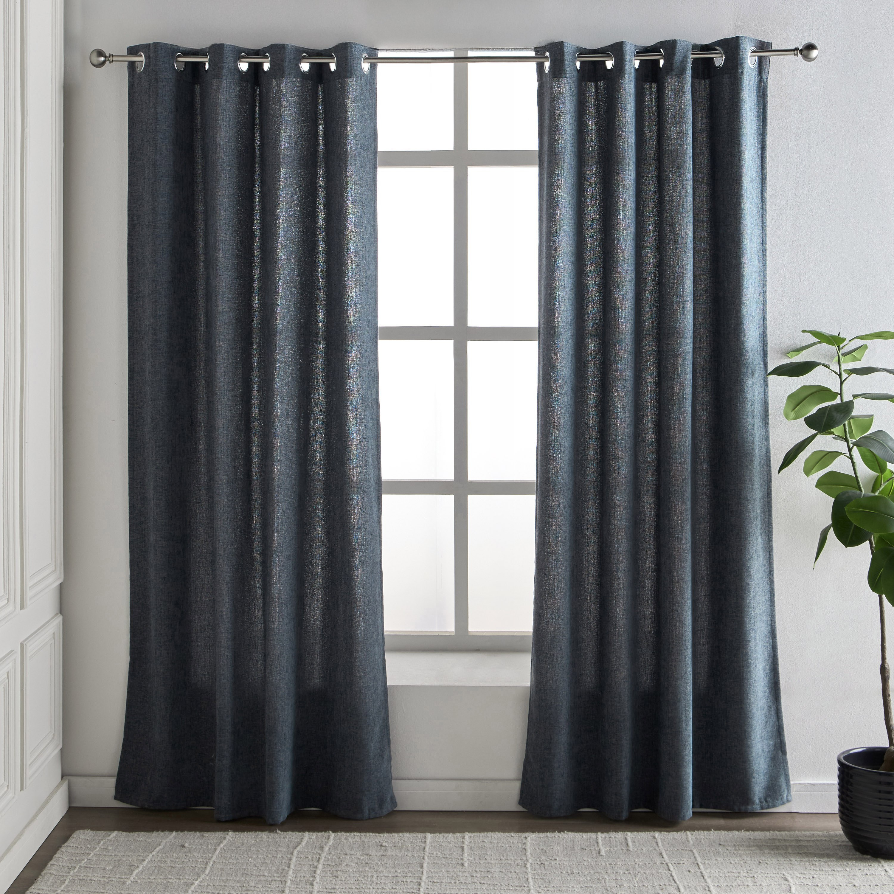Avila 2-Piece Curtain Set - 135x240 cm-household-windows-curtains-image-1