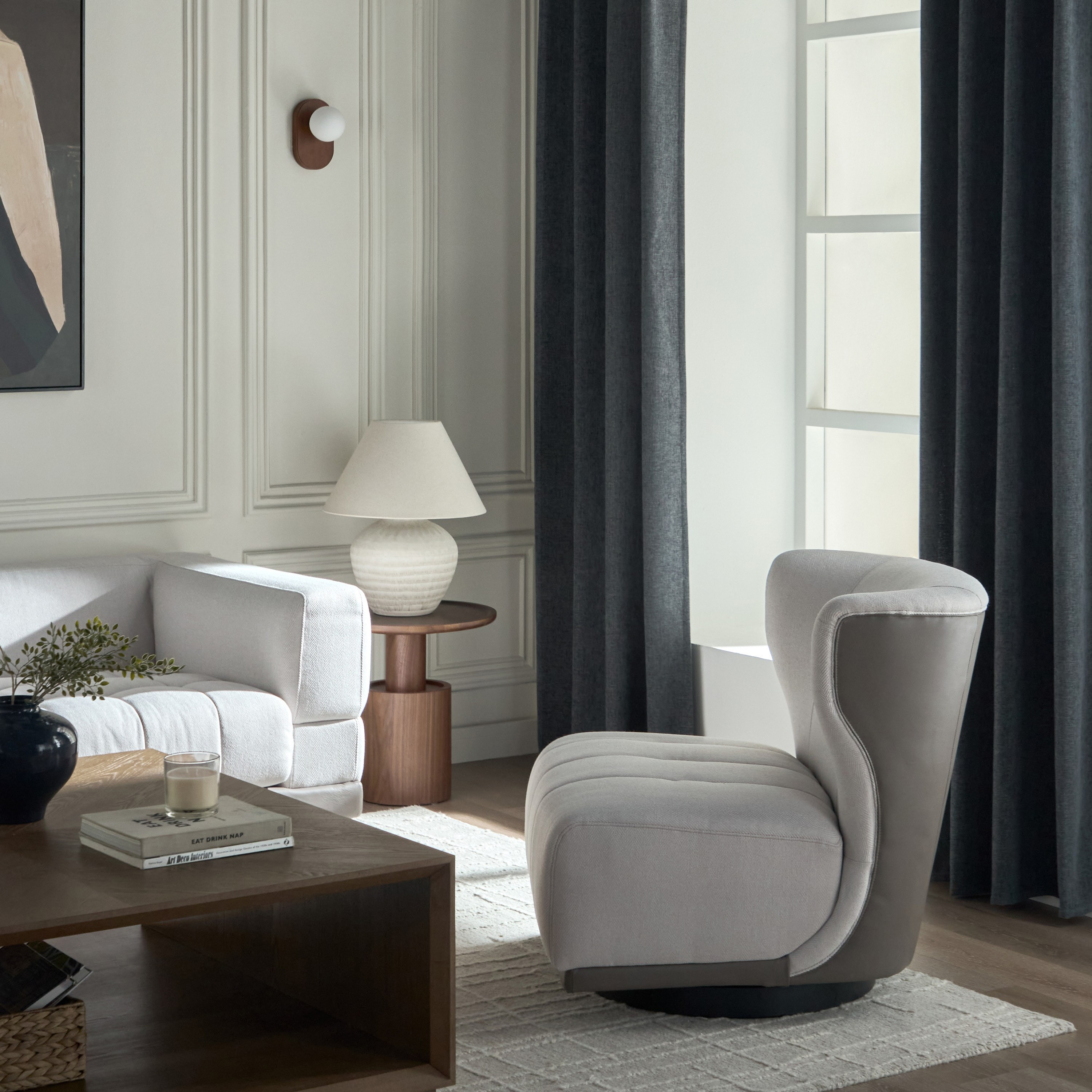 Avila 2-Piece Curtain Set - 135x300 cm-household-windows-curtains-image-4
