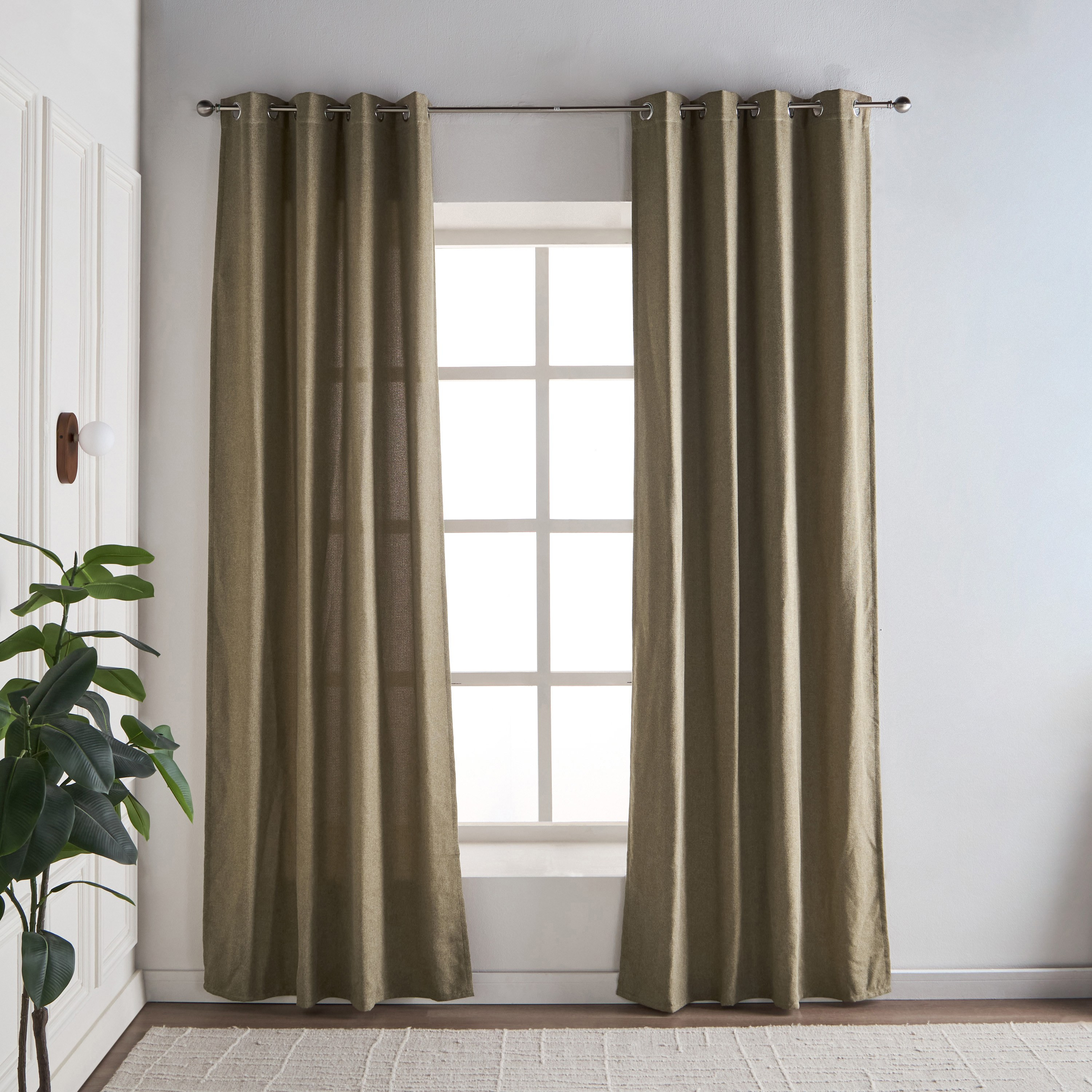Avila 2-Piece Curtain Set - 135x240 cm-household-windows-curtains-image-1