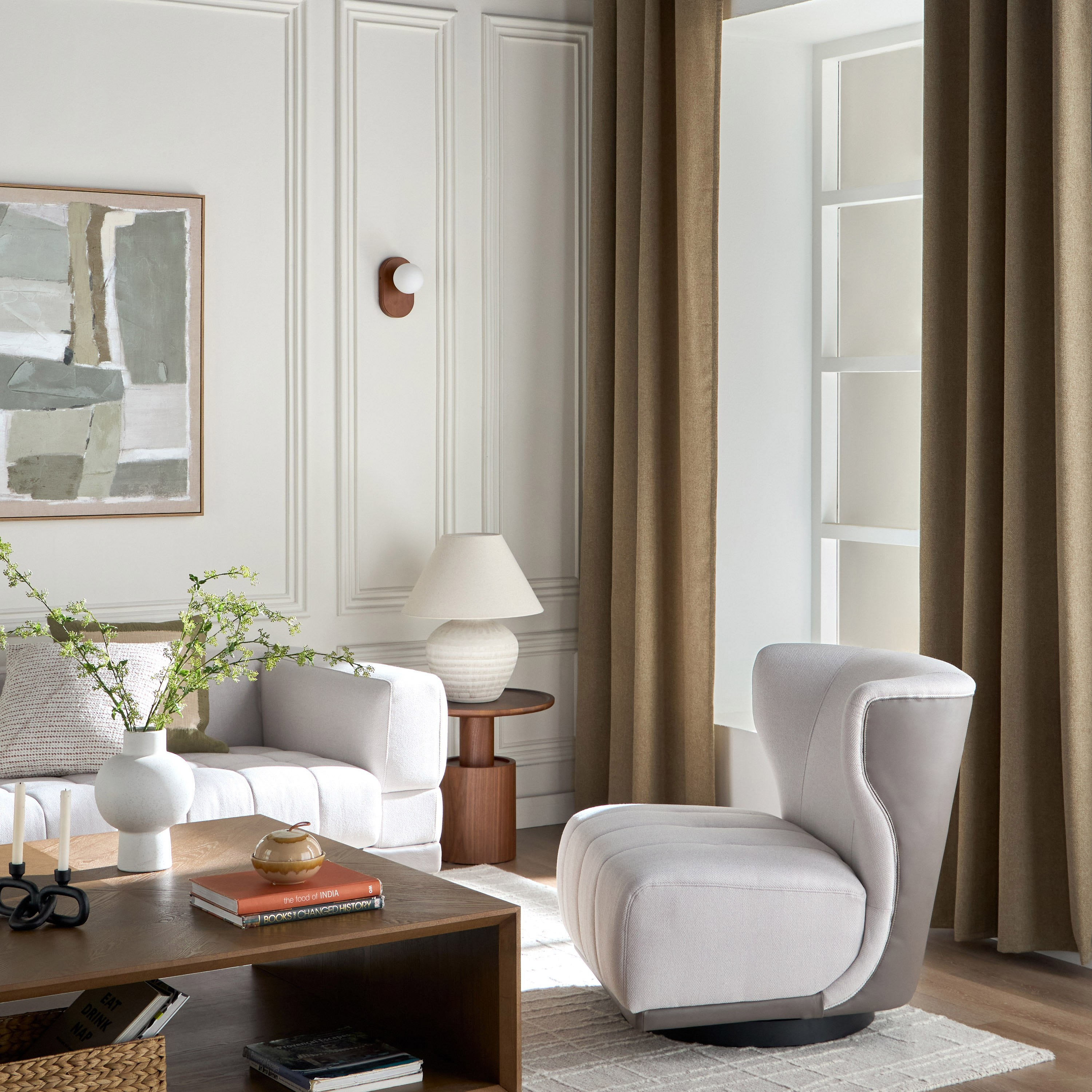 Avila 2-Piece Curtain Set - 135x240 cm-household-windows-curtains-image-4