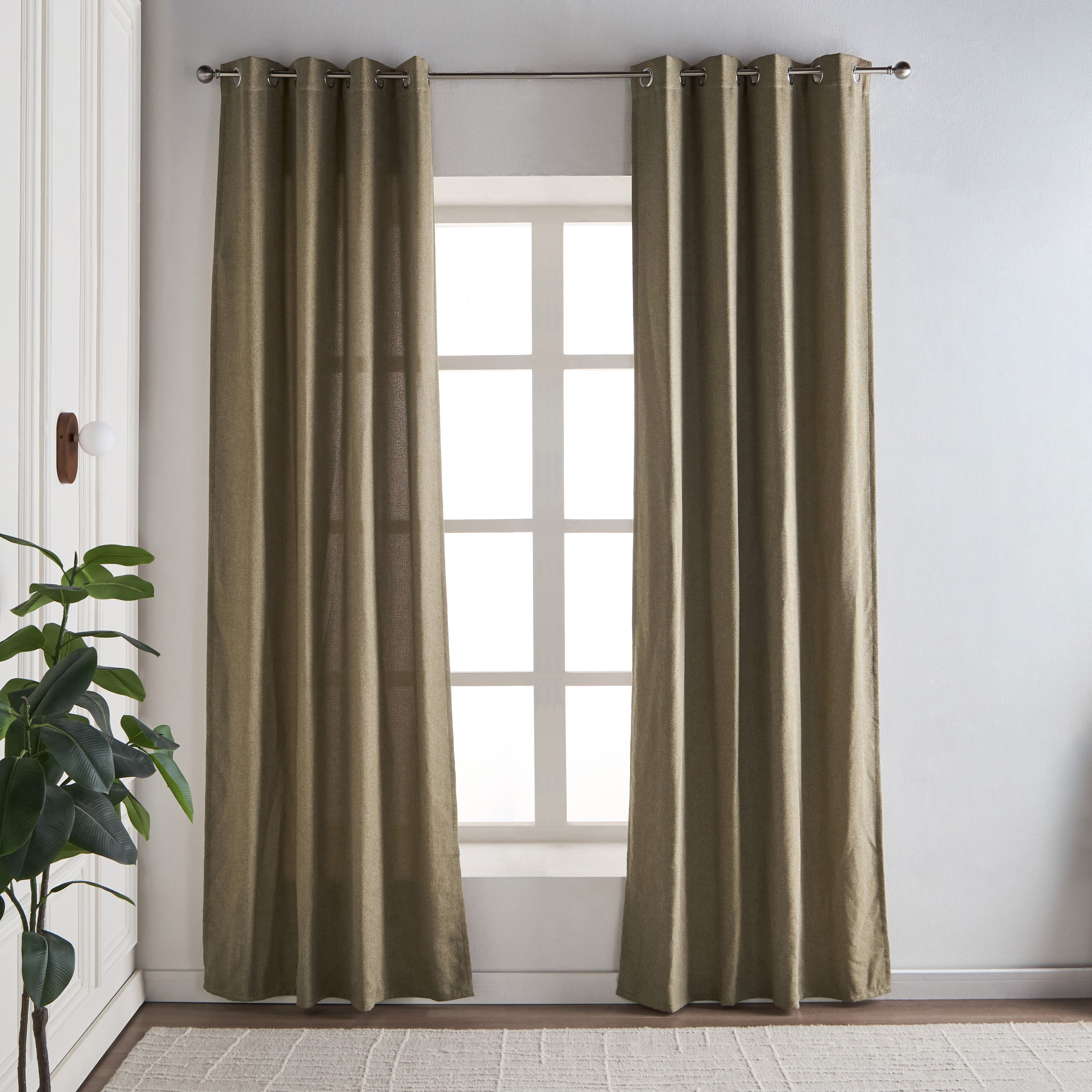 Avila 2-Piece Curtain Set - 135x300 cm-household-windows-curtains-image-1