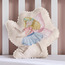 Peony Pixie Fairy Shy Shaped Filled Cushion - 35x40 cm-baby-nursery-babybedding-image-1