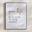 Mindfulness Framed Canvas Wall Art - 40x50 cm-household-walldecorandmirrors-wallart-image-1