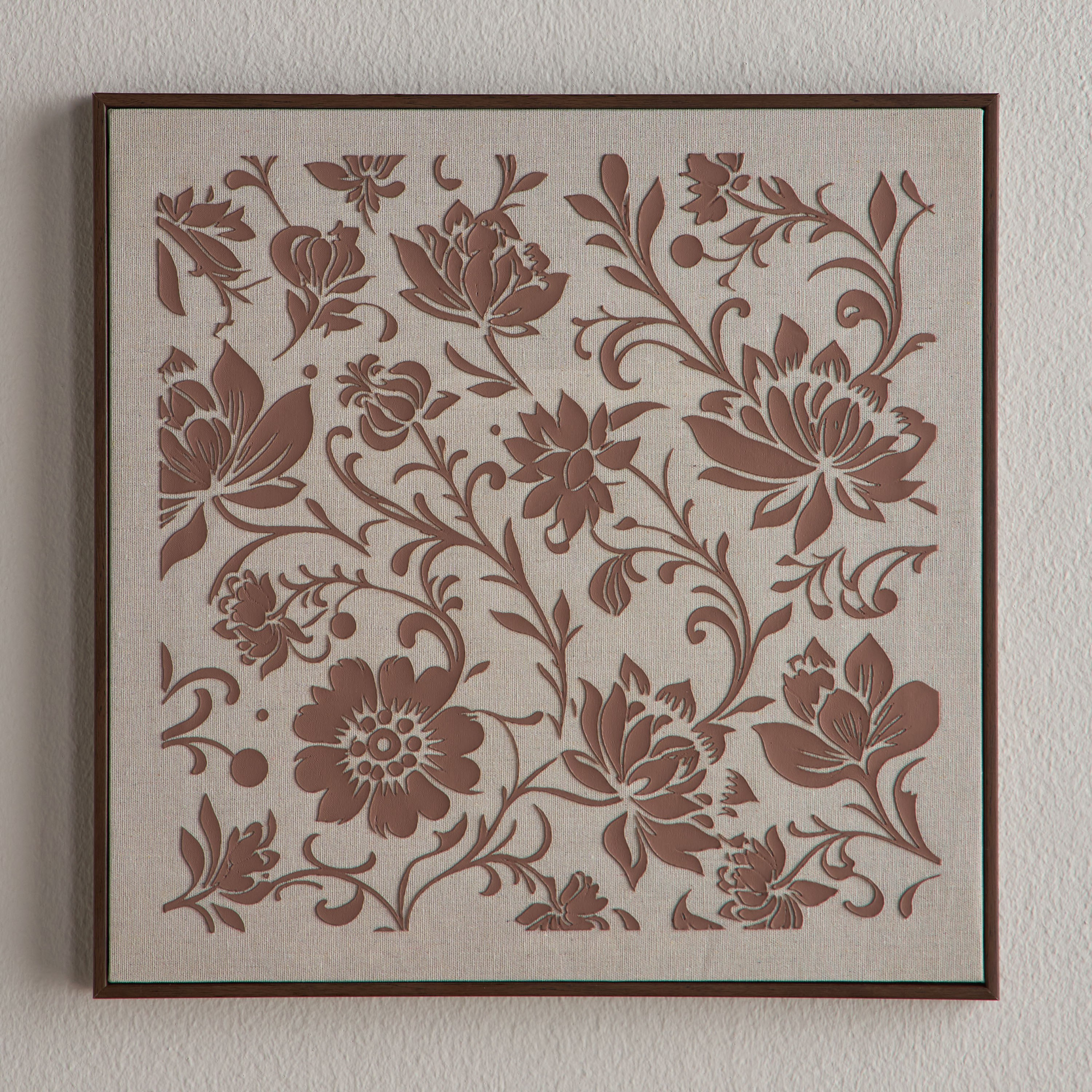 Eirene Framed Canvas Wall Art - 40x40 cm