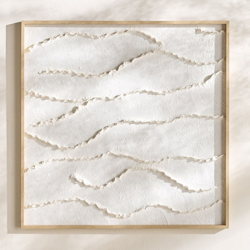 زينة حائط مؤطرة - يودورا - 80×80 سم — صورة 1
