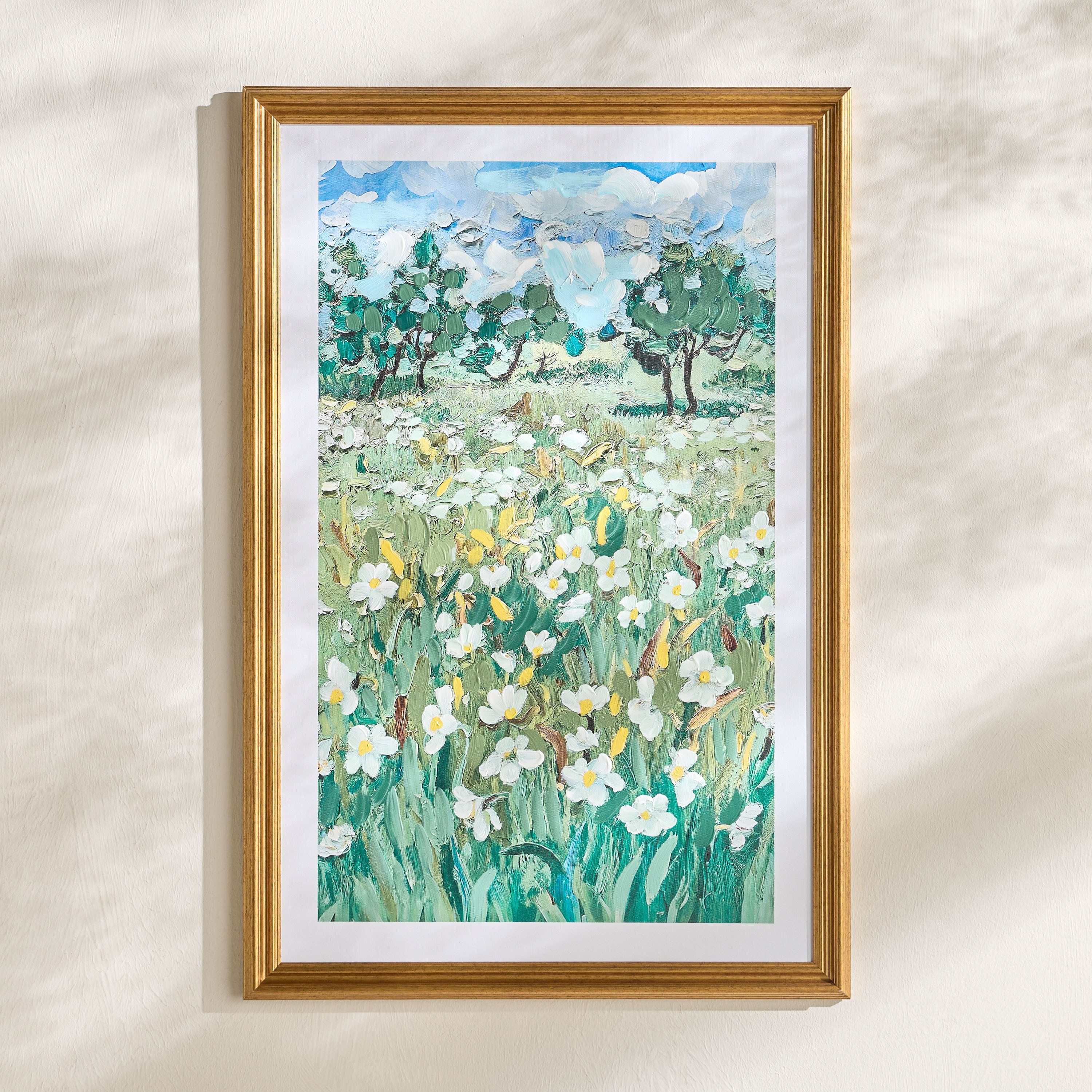 Leto Framed Canvas Wall Art - 60x90 cm