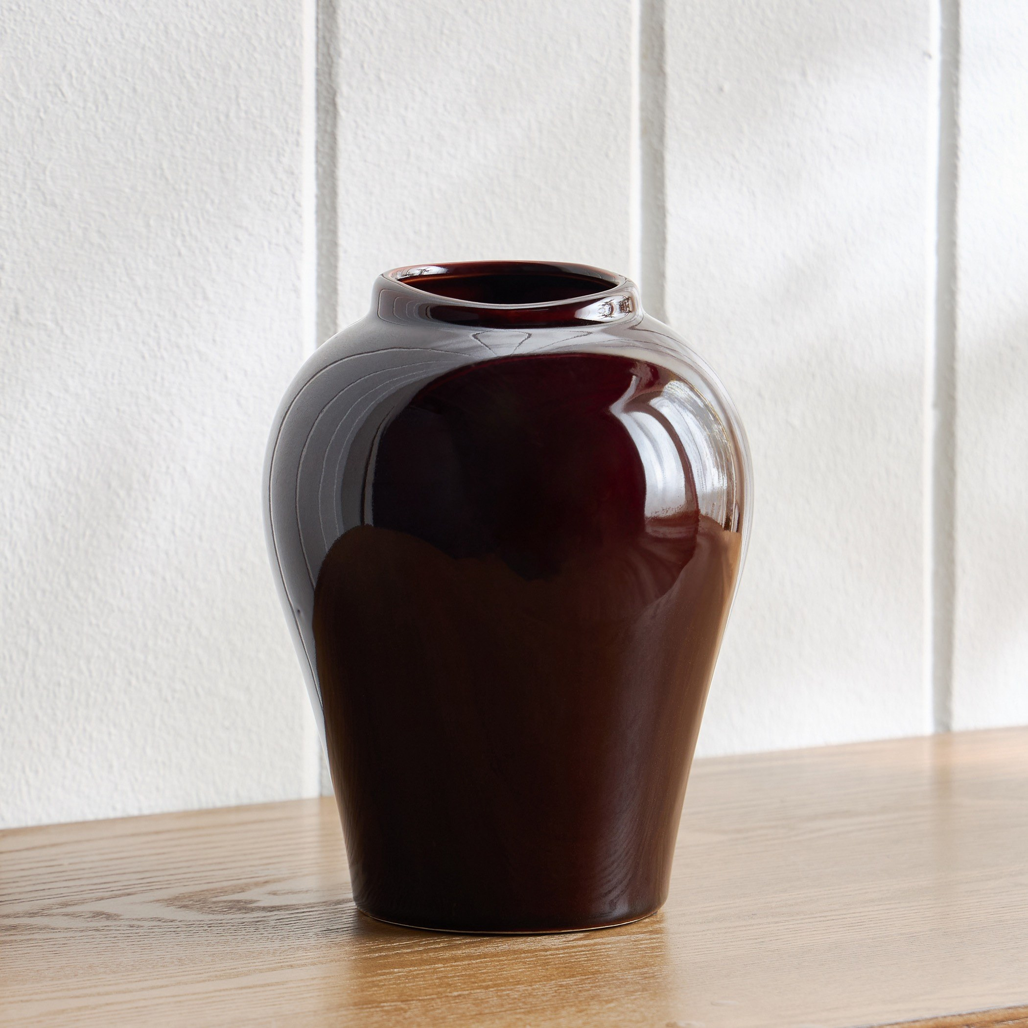 Ophira Ceramic Vase - 21 cm-household-decor-vasesandbowls-image-1