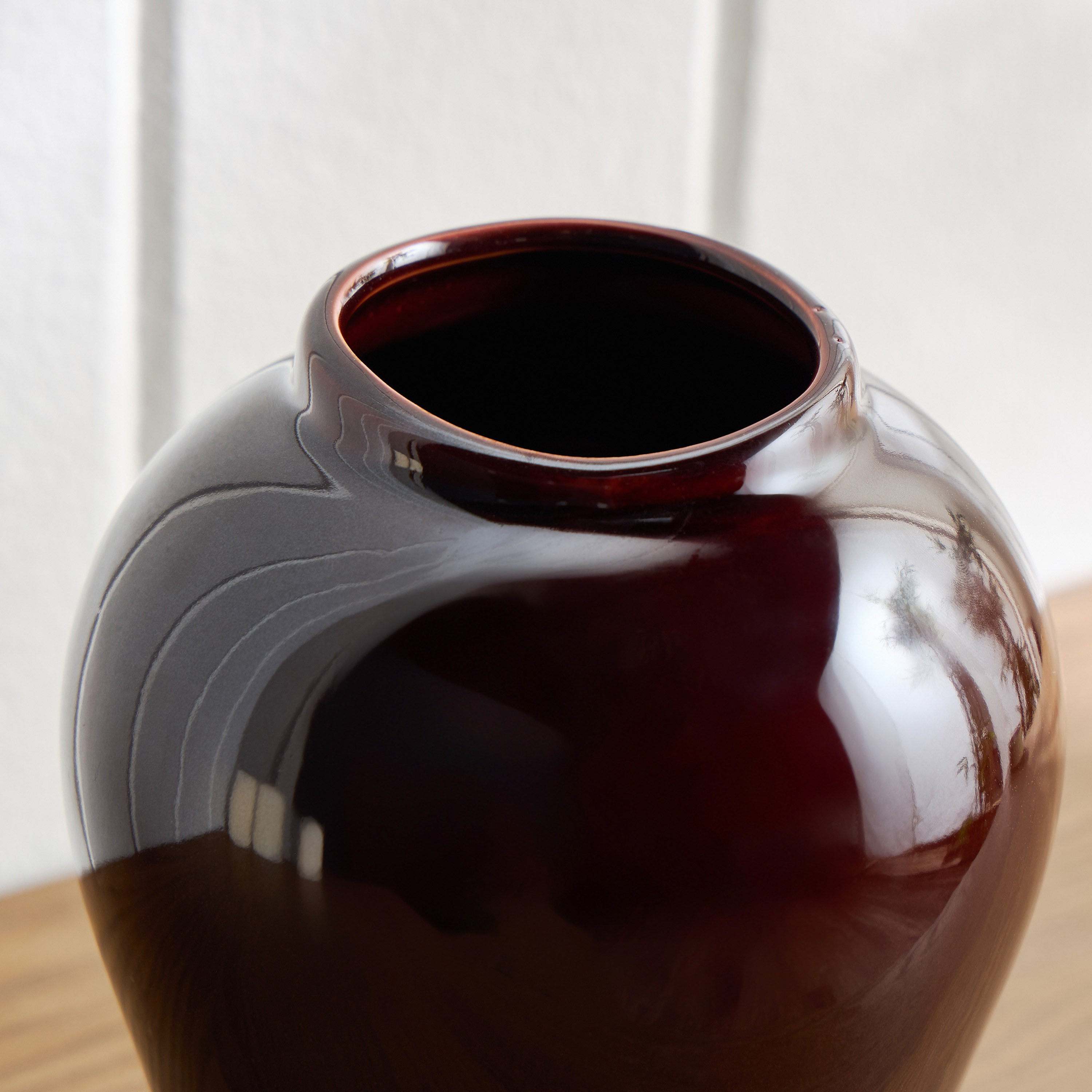 Ophira Ceramic Vase - 21 cm-household-decor-vasesandbowls-image-2