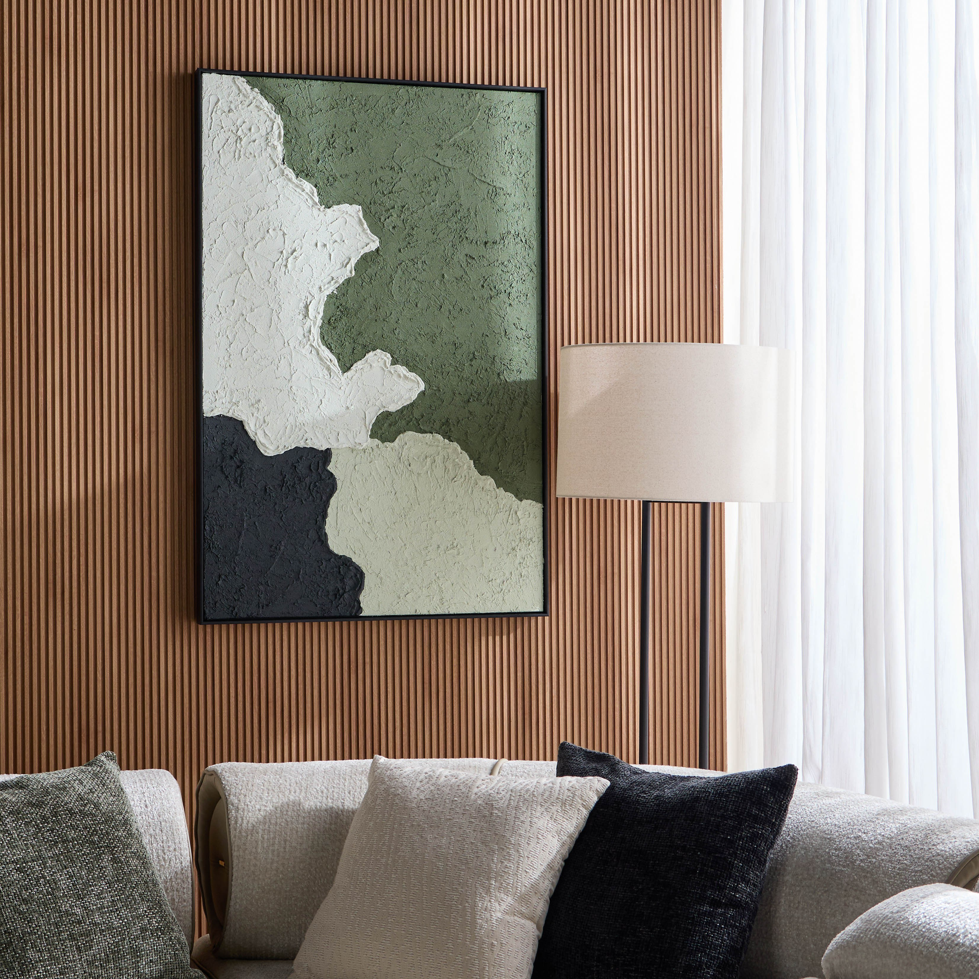 Sumaya Framed Canvas Wall Art - 80x120 cm-household-walldecorandmirrors-wallart-image-3