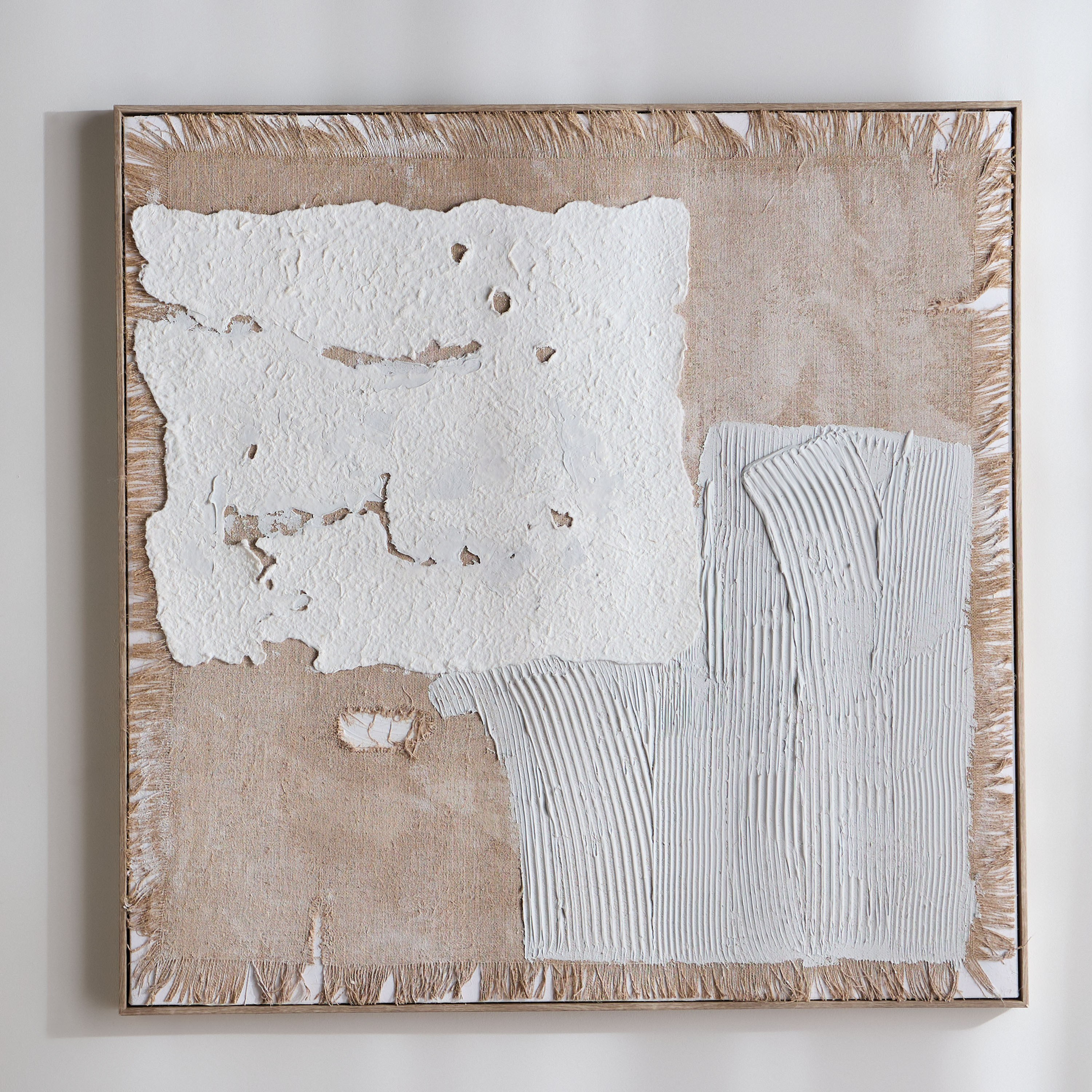 Panos Hand-painted Framed Canvas Wall Art - 100x100 cm