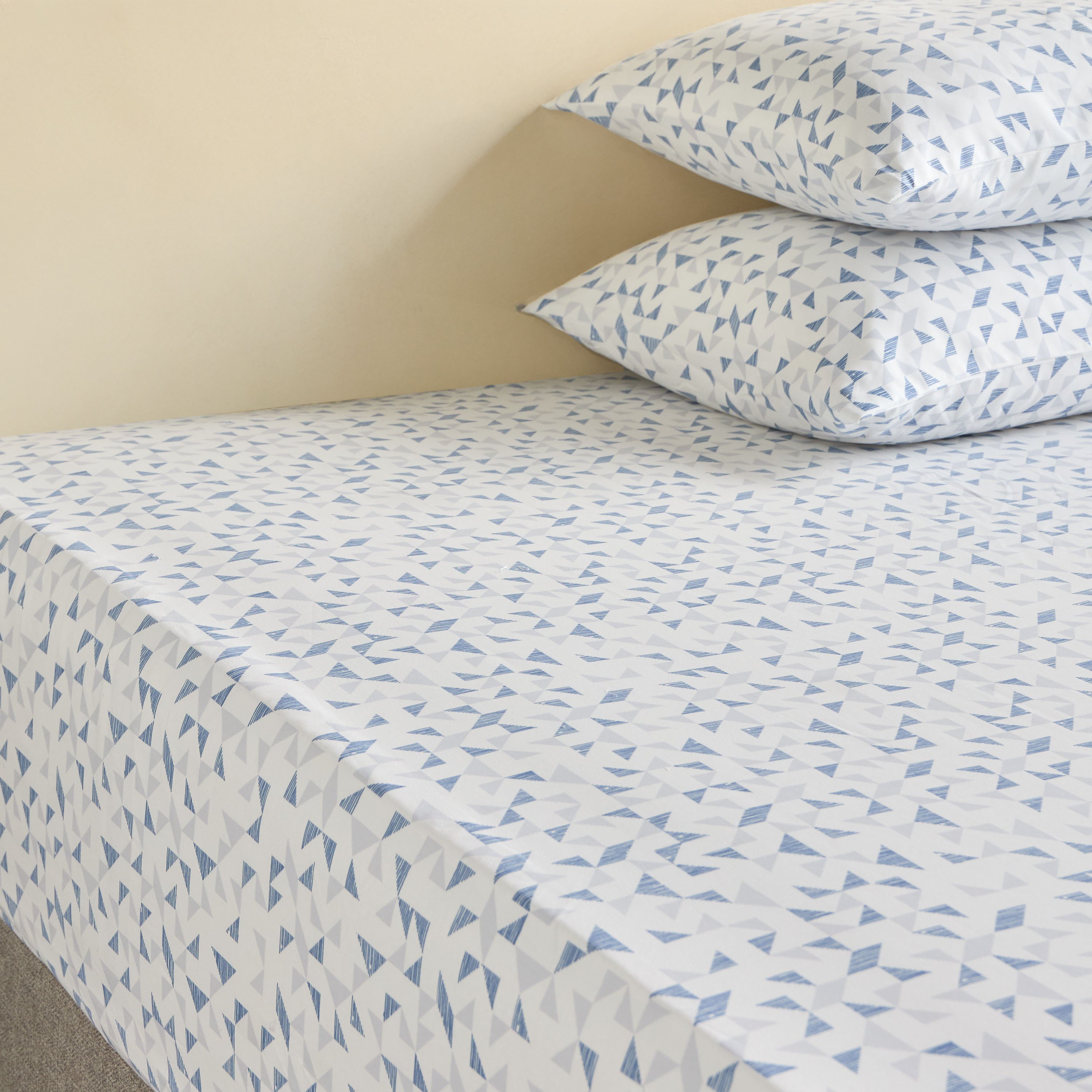 Amphora Queen Fitted Sheet - 160x200 cm-household-bedding-sheetsandpillowcases-fittedsheets-image-3
