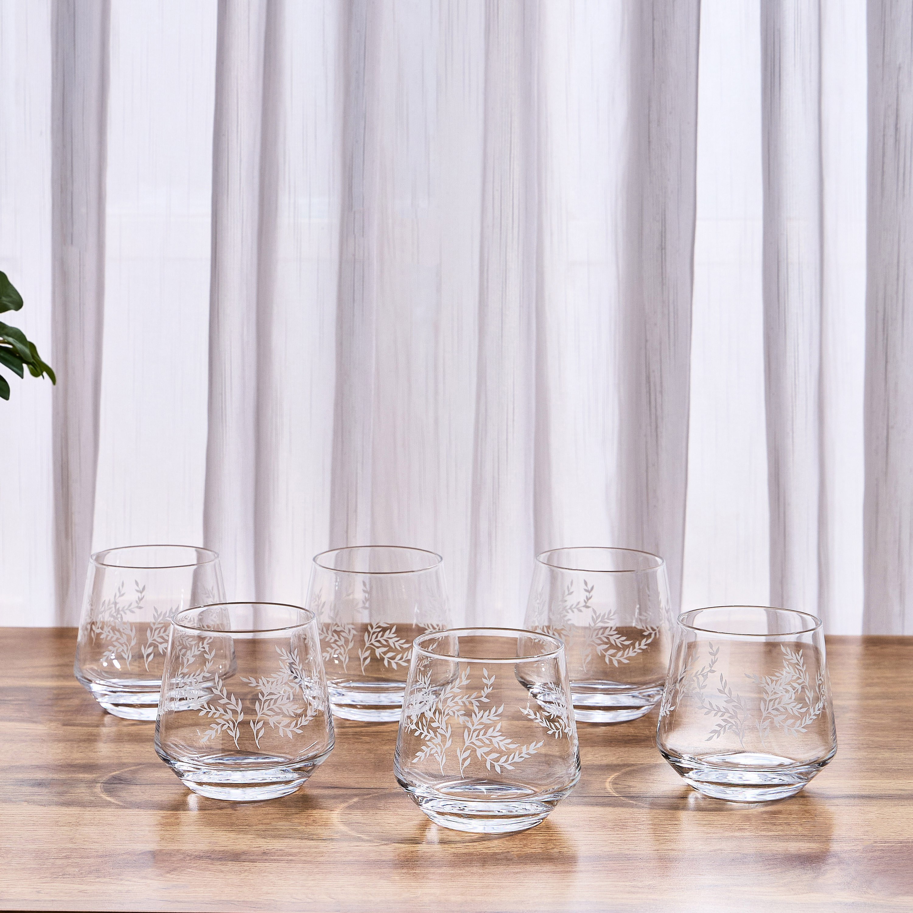 Sora 6-Piece DOF Glass Set - 400 ml