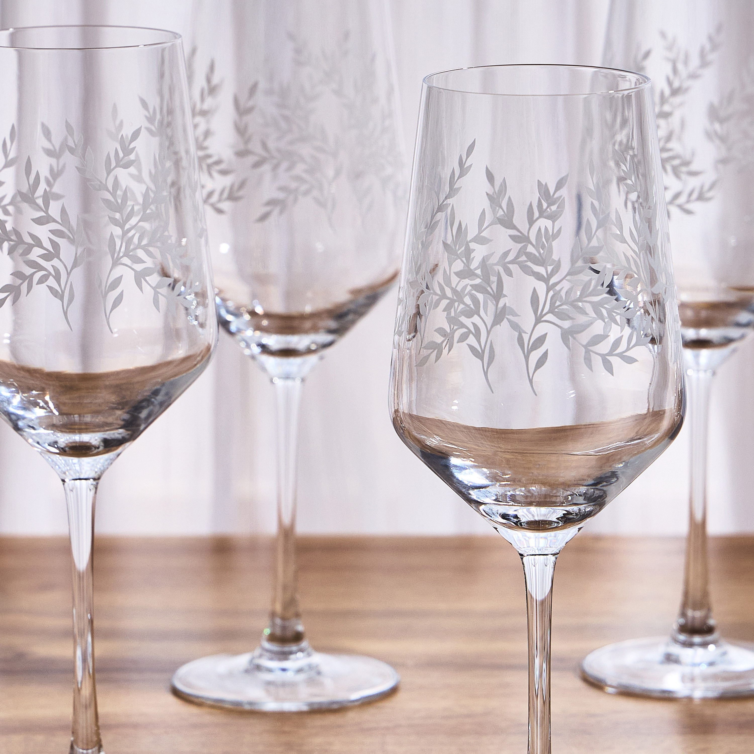 Sora 6-Piece Stem Glass Set - 400 ml-household-dining-glassware-stemware-image-2