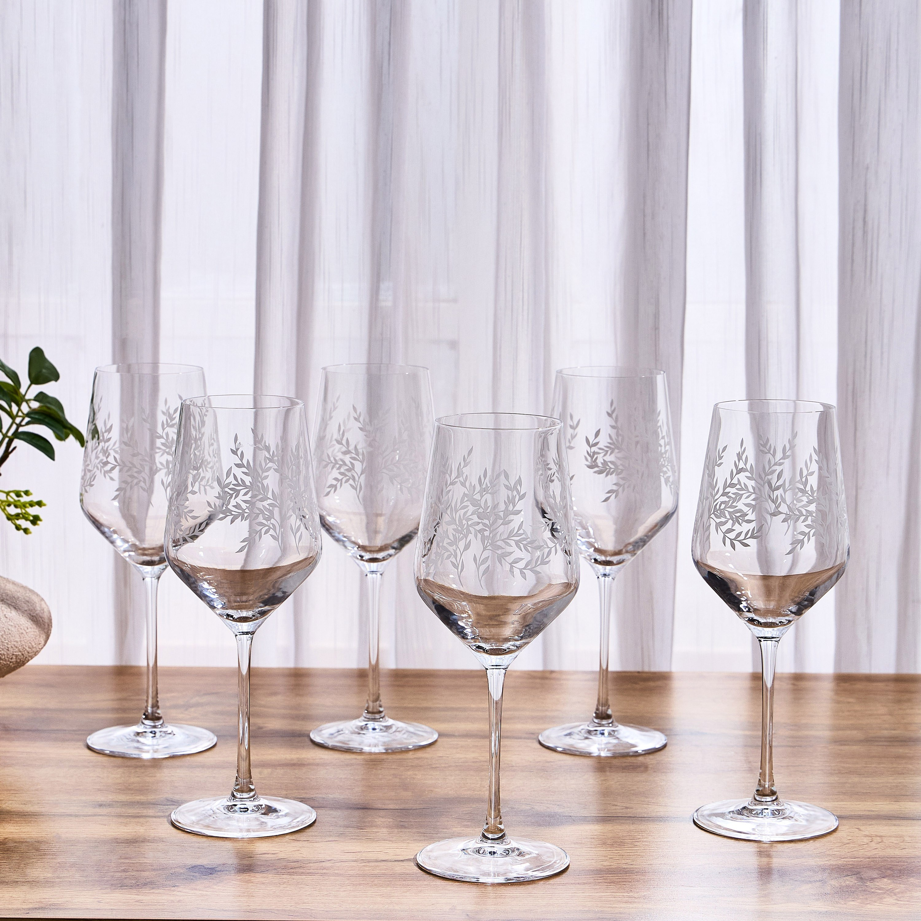Sora 6-Piece Stem Glass Set - 500 ml