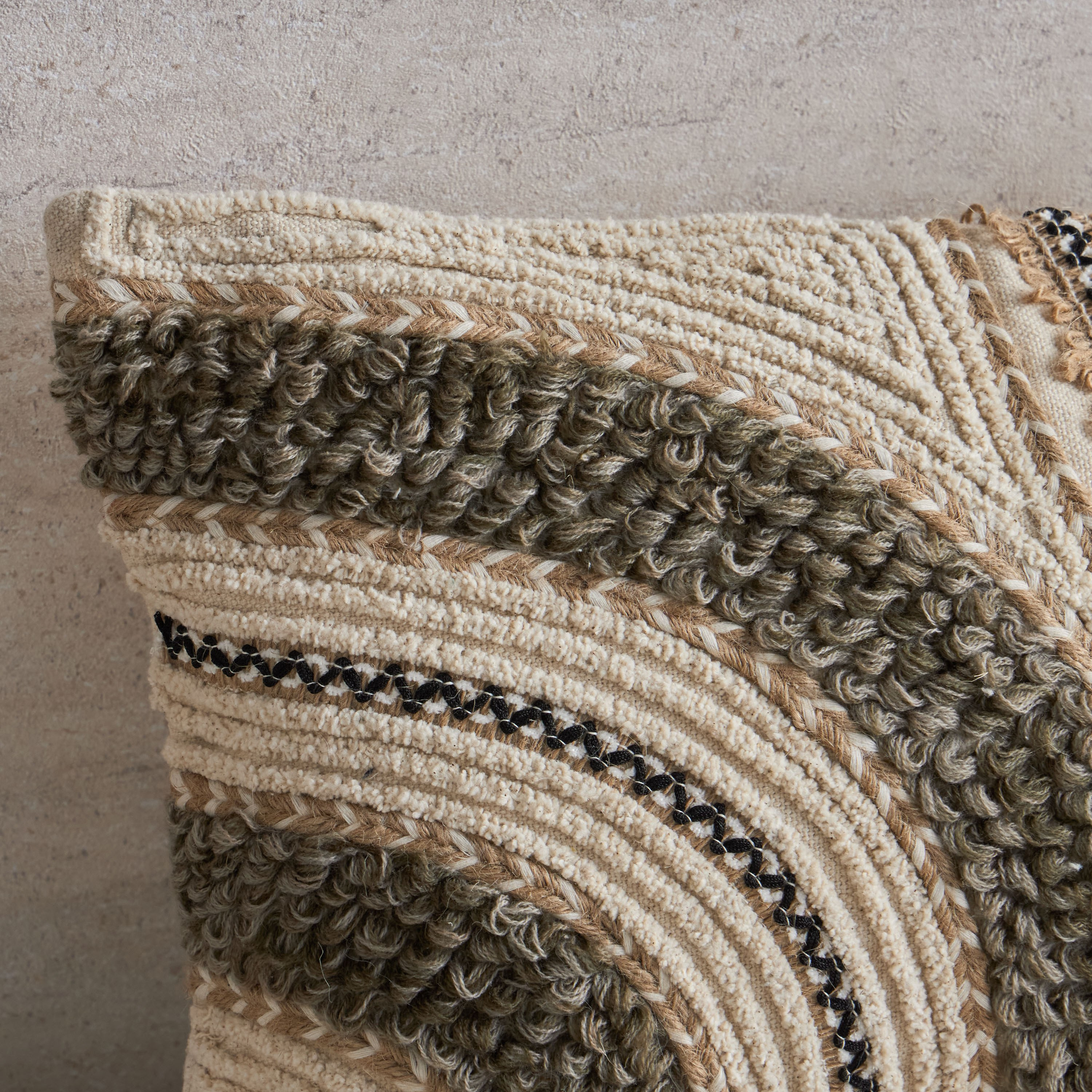Folk Handmade Cushion Cover - 30x50 cm-household-cushionsandthrows-cushioncovers-image-2