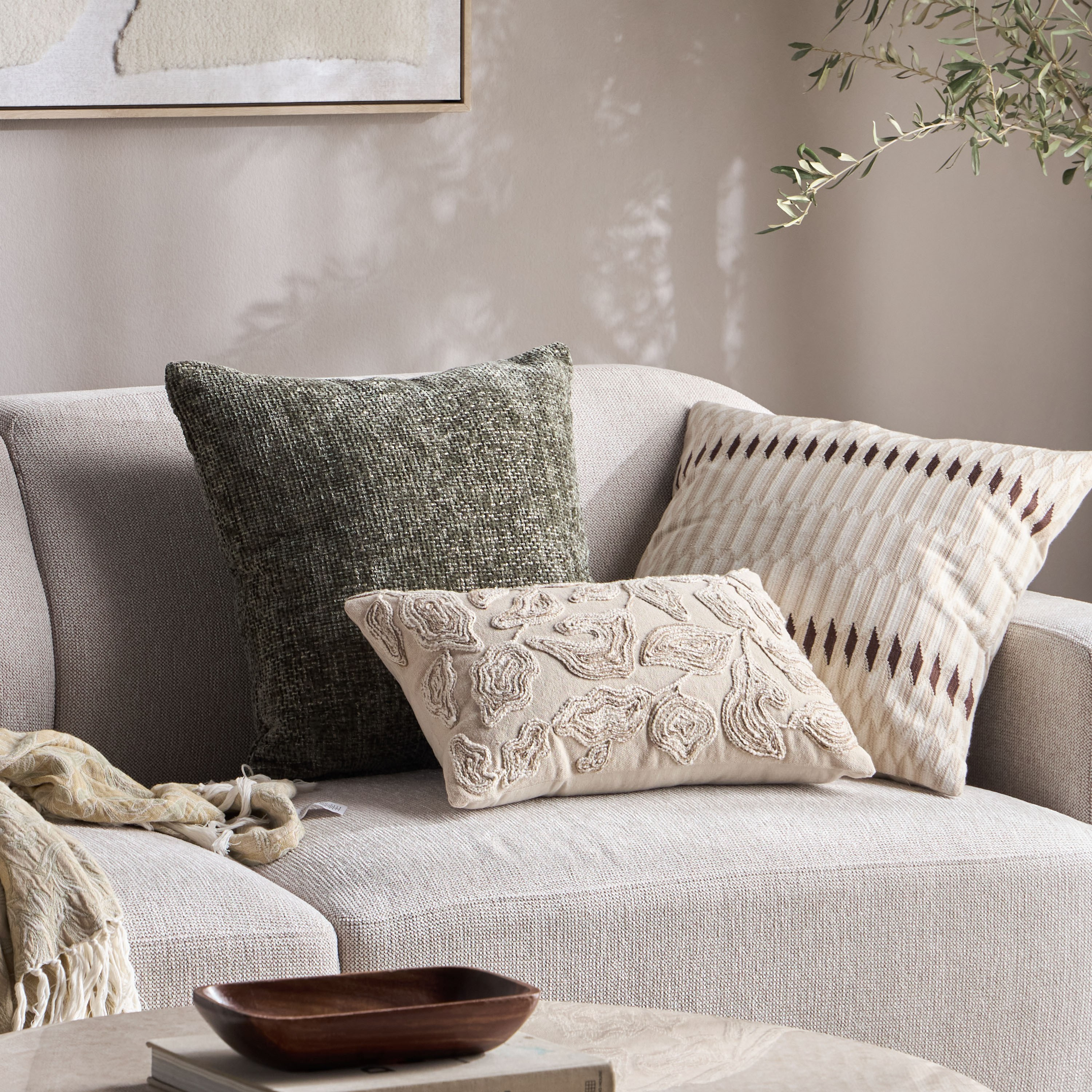Nava Handmade Cushion Cover - 30x50 cm-household-cushionsandthrows-cushioncovers-image-4