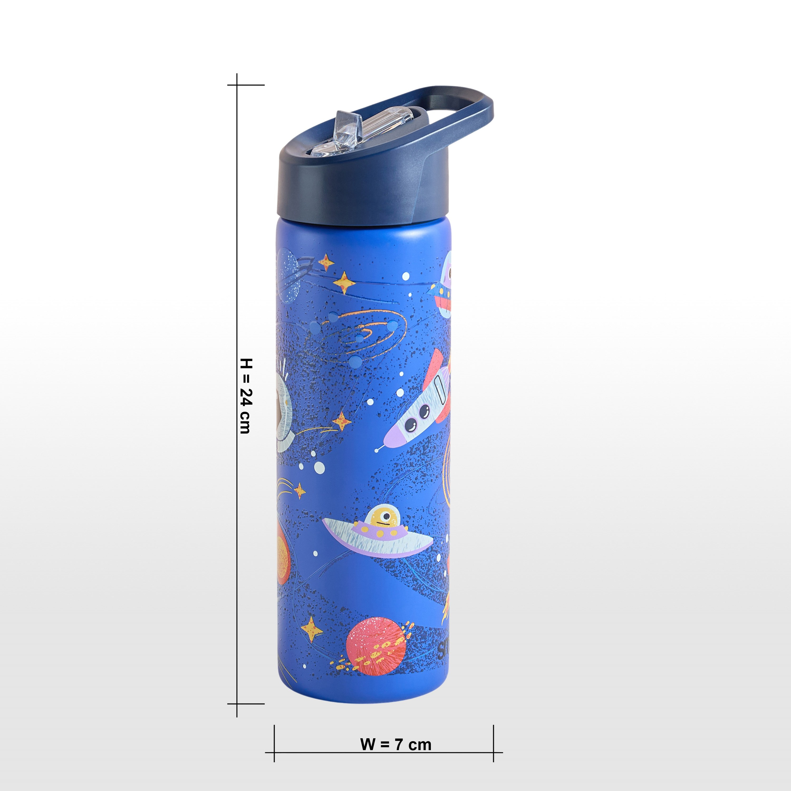 Space Stainless Steel Sipper Bottle - 750 ml-babyandkids-eatanddrink-waterbottles-image-6