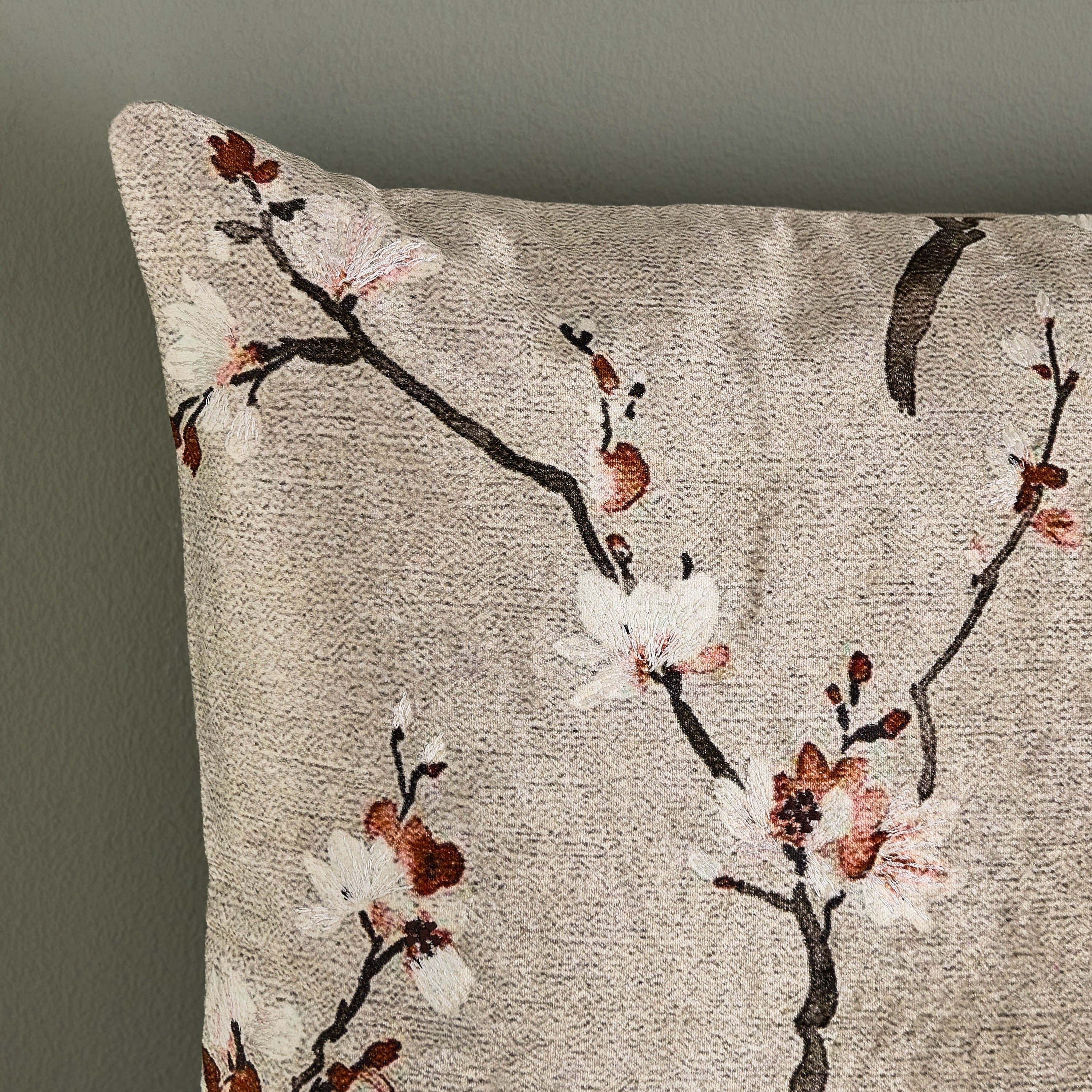 Sora Kyoto Embroidered Cushion Cover - 50x50 cm-household-cushionsandthrows-cushioncovers-image-2