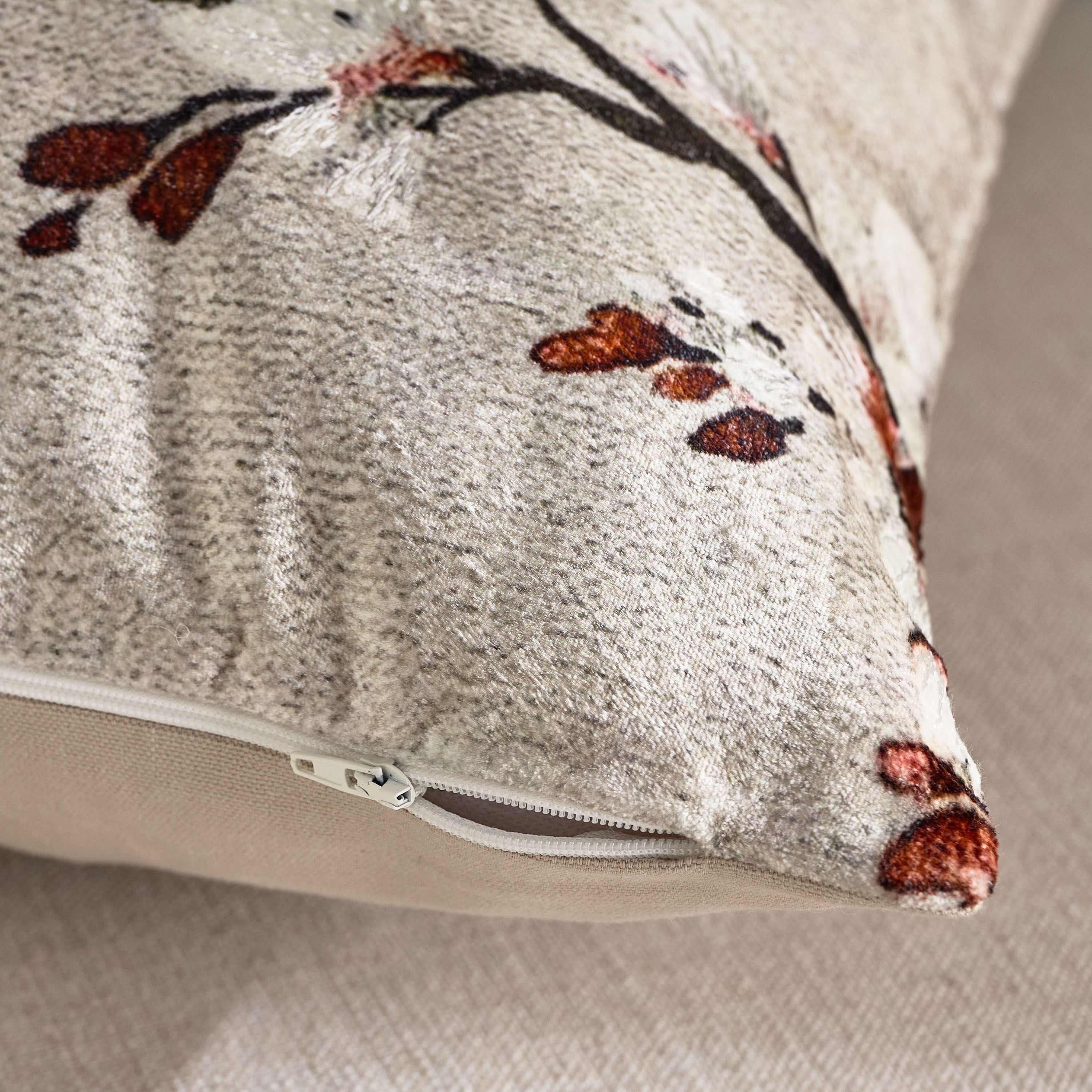 Sora Imperial Embroidered Cushion Cover - 50x50 cm-household-cushionsandthrows-cushioncovers-image-3