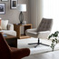 Paris Fabric Swivel Armchair-furniture-sofaandseating-armchairs-image-10