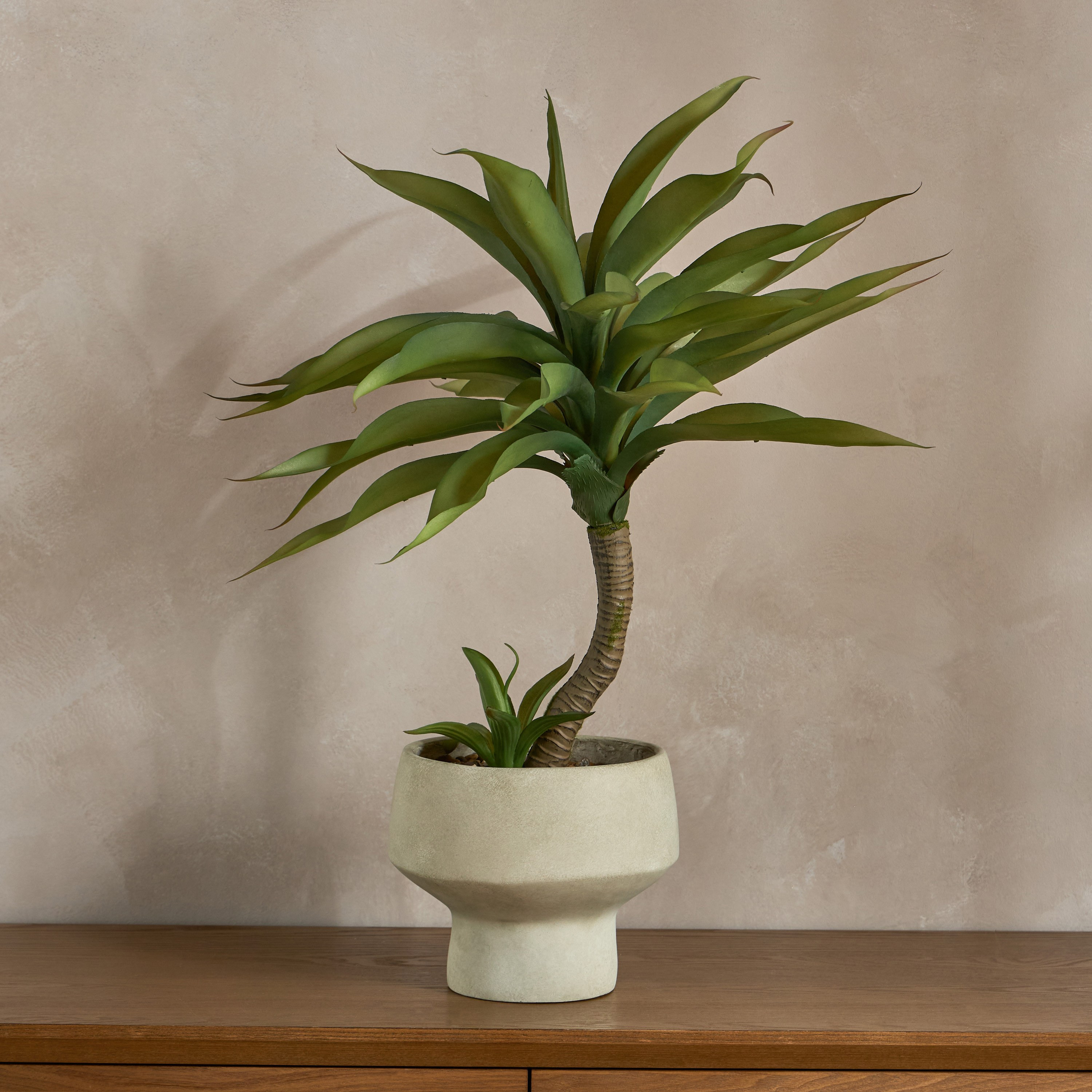 Chantilly Aloe Plant in Pot - 78 cm-household-gardenandoutdoor-artificialplants-pottedplants-image-1