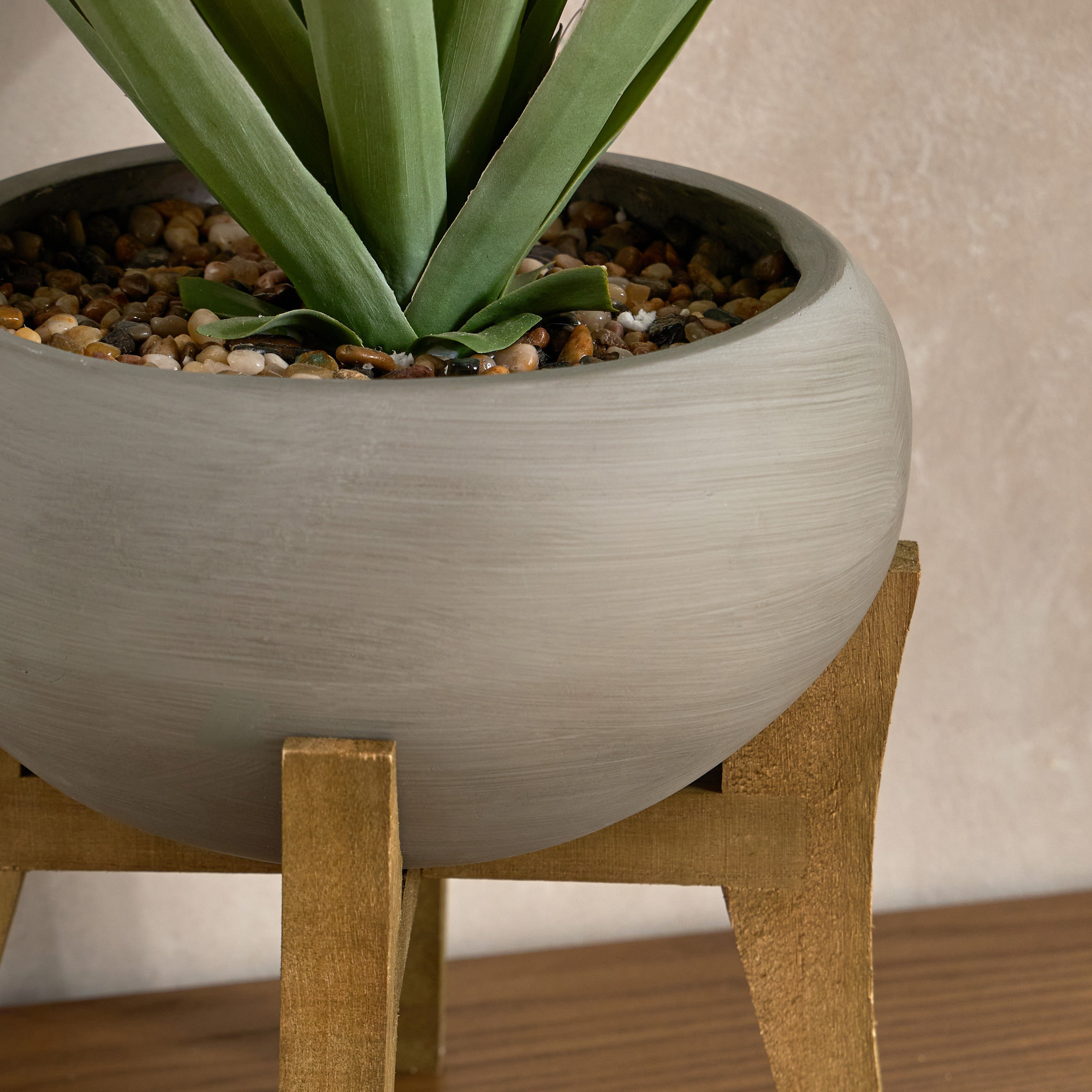 نبات أجاف في إناء - تيرا - 62 سم-household-gardenandoutdoor-artificialplants-pottedplants-image-3