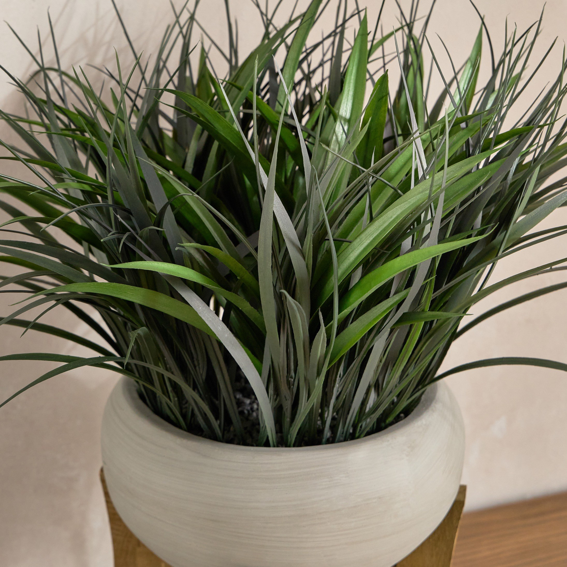 Terra Grass Plant in Pot - 60 cm-household-gardenandoutdoor-artificialplants-pottedplants-image-2