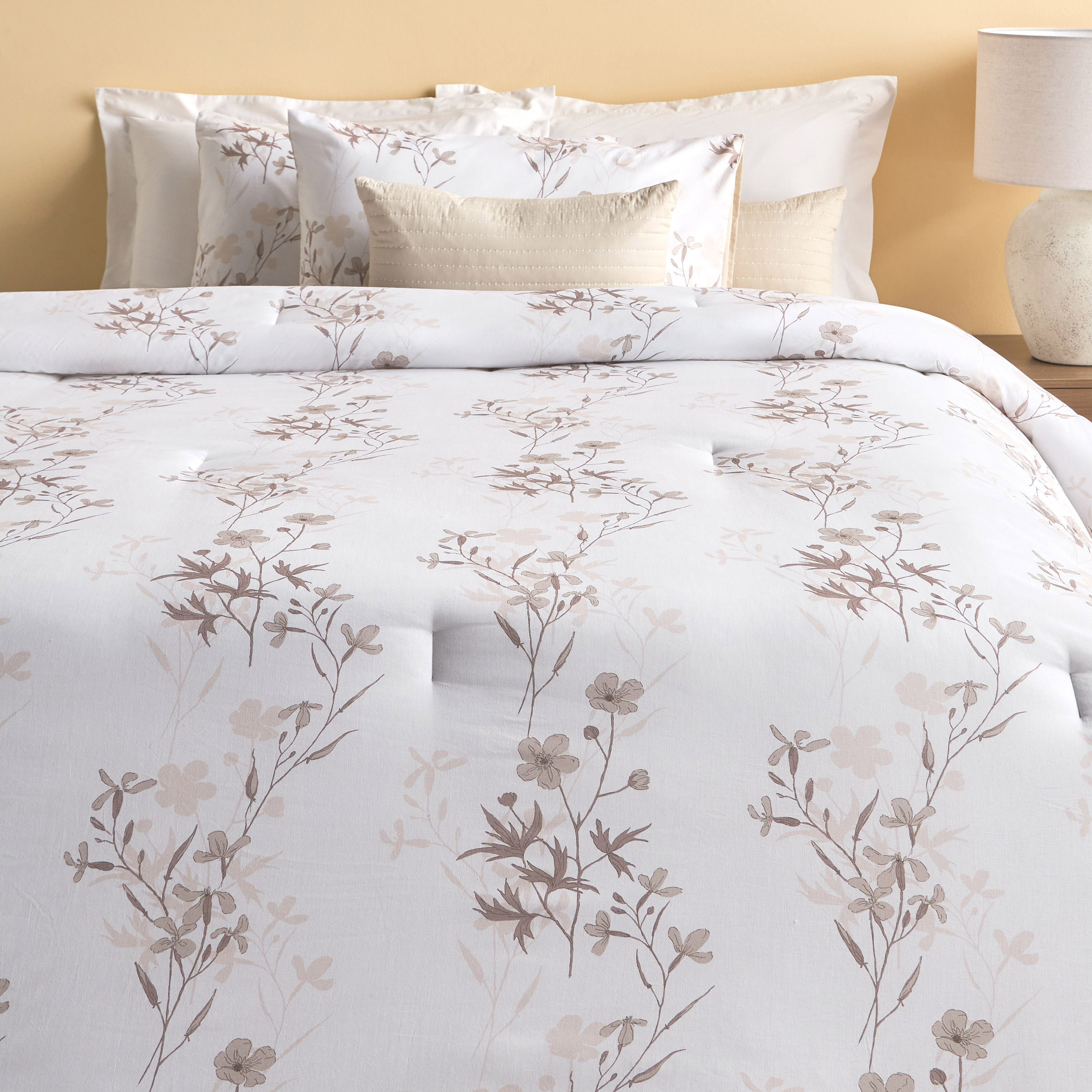 Fia Sora Cotton Printed 10-Piece Super Queen Comforter Set - 200x240 cm-household-bedding-comfortersandbedspreads-bedinabag-image-2