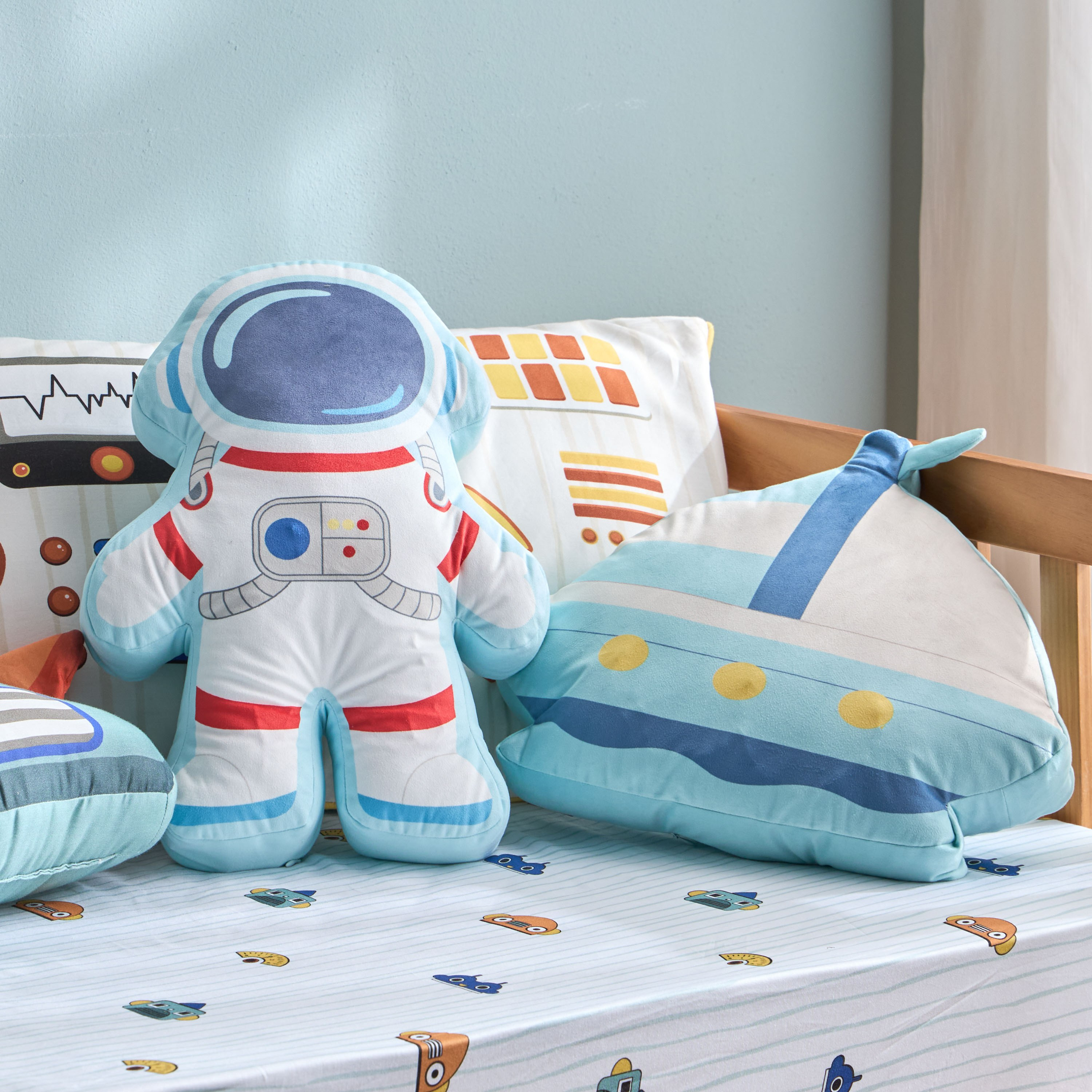 Boat Shaped Light Filled Cushion - 36x45 cm-kids-beddingandwindows-bedding-filledcushionsandcovers-image-5