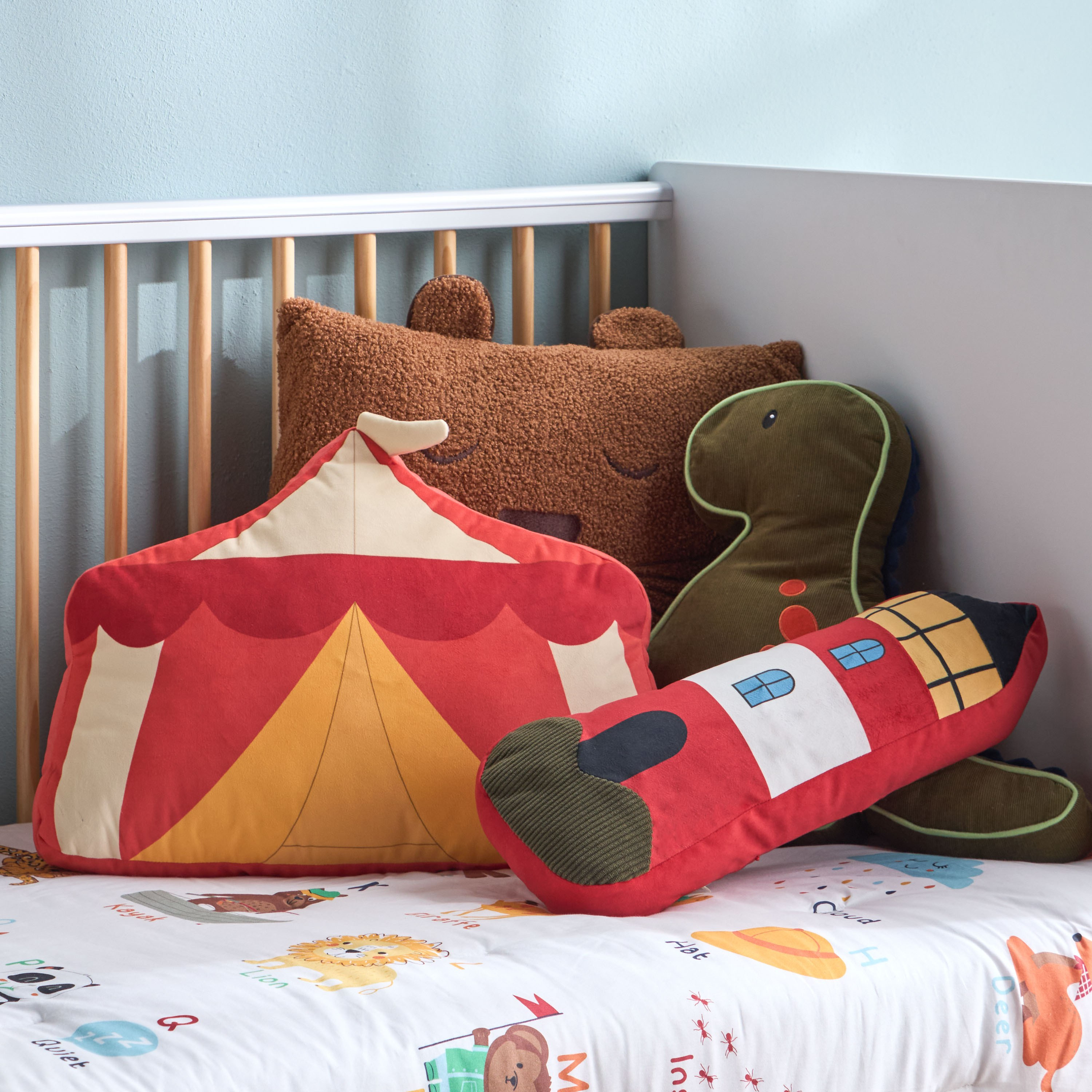 Tent Shaped Light Filled Cushion - 37x48 cm-kids-beddingandwindows-bedding-filledcushionsandcovers-image-5