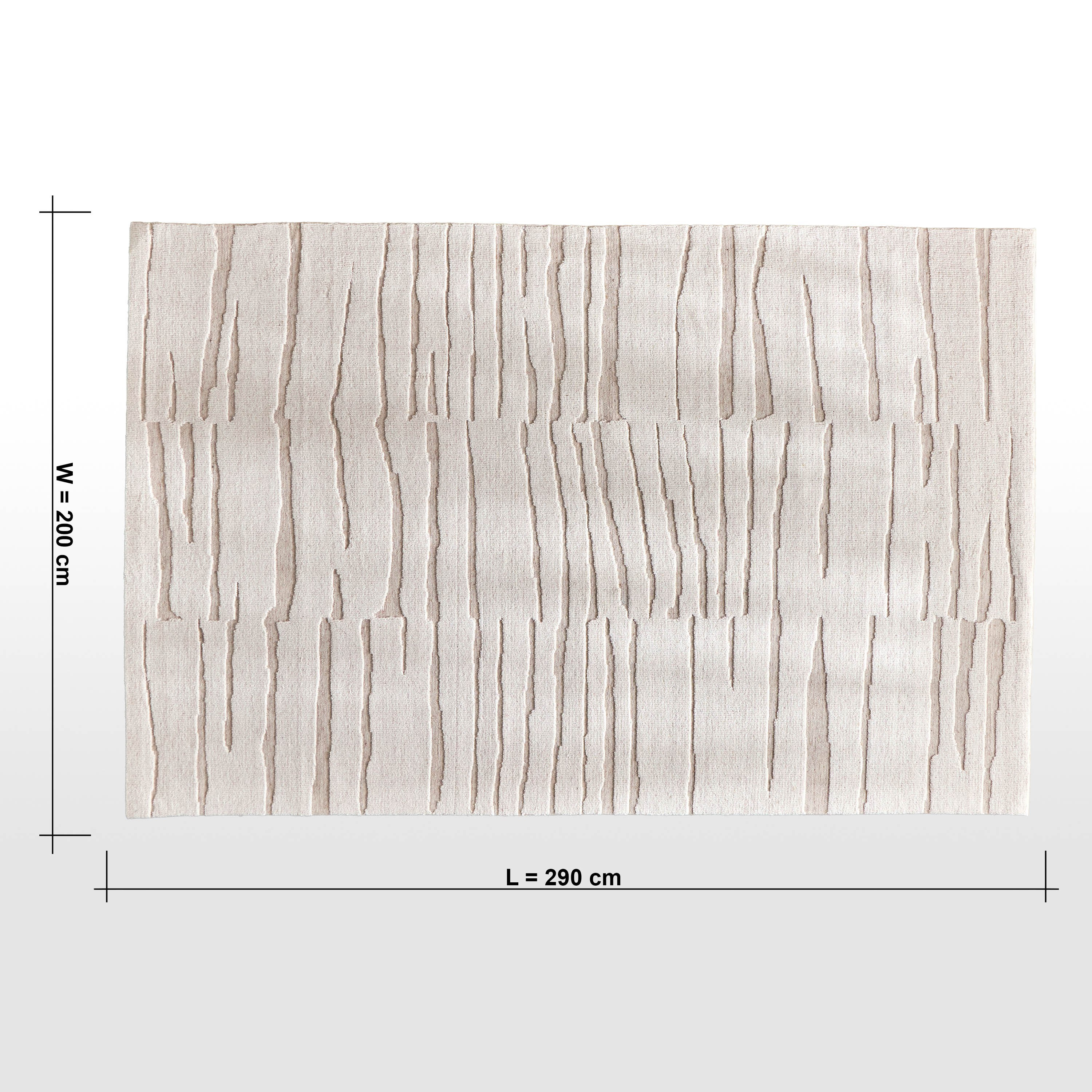 Sora Arava Woollen Rug - 200x290 cm-household-rugsandcarpets-rugs-image-6