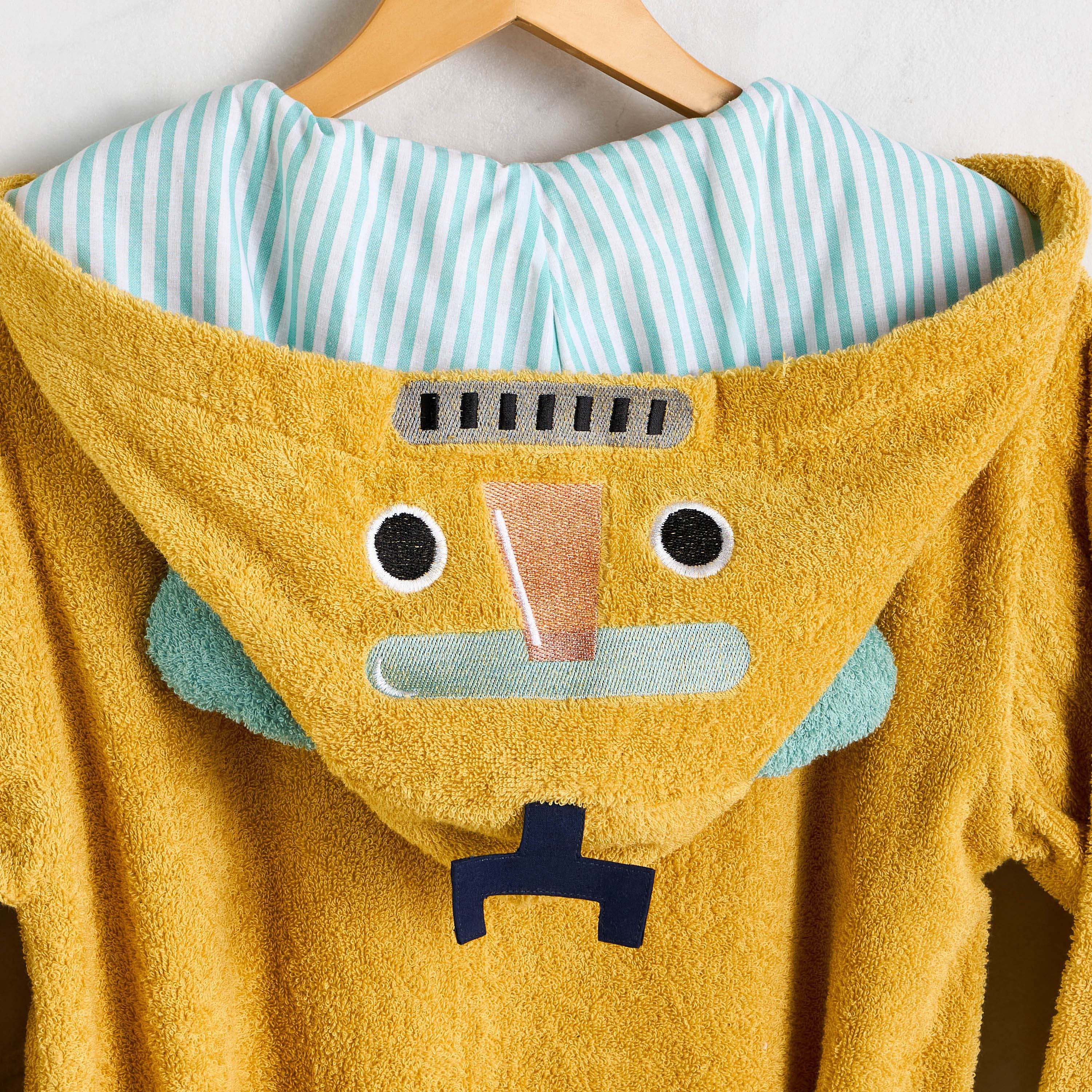 Robot Bathrobe-babyandkids-bathandstorage-bath-bathrobesandponchos-image-5