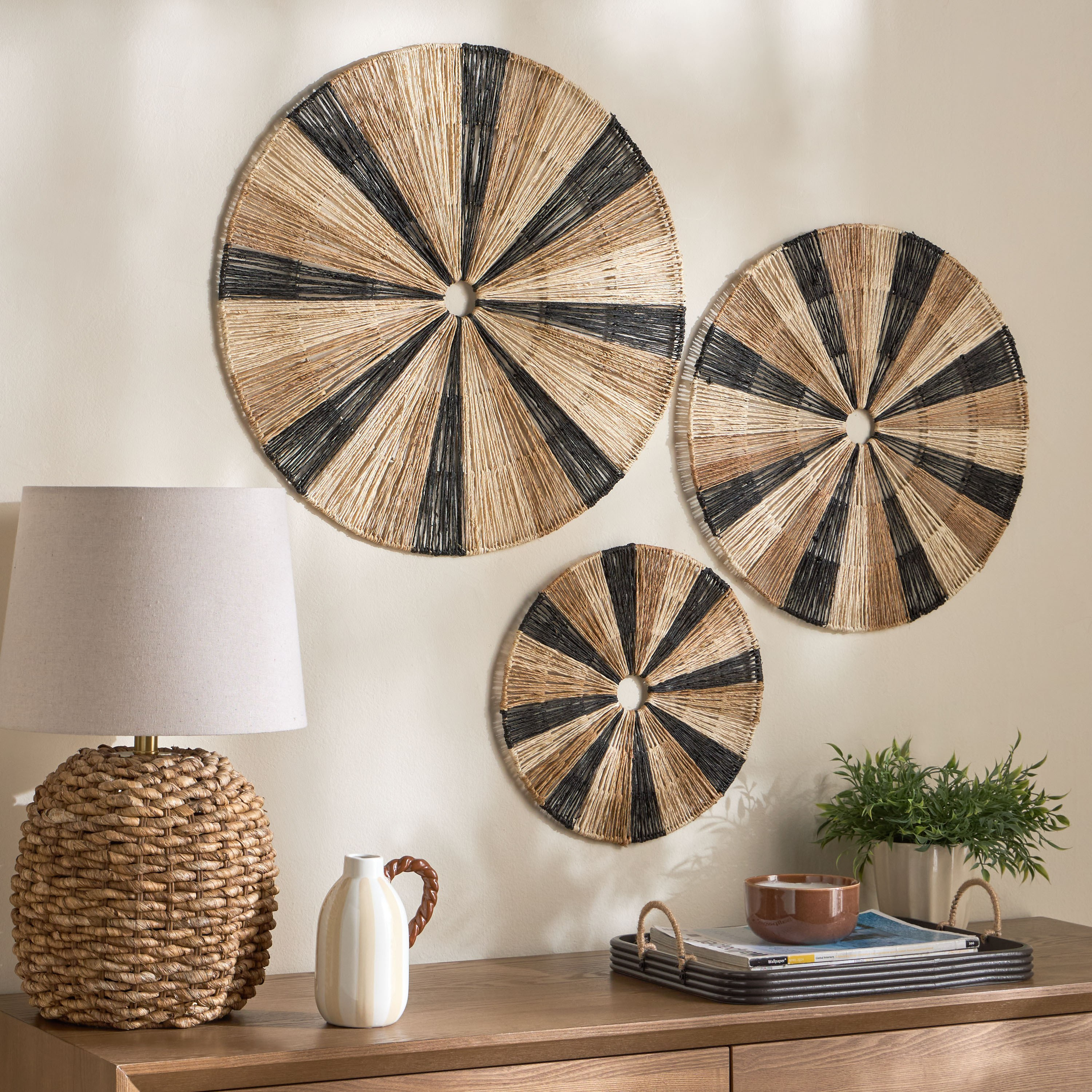 طقم زينة حائط - داليا - طقم 3 قطع-household-walldecorandmirrors-wallaccents-image-3
