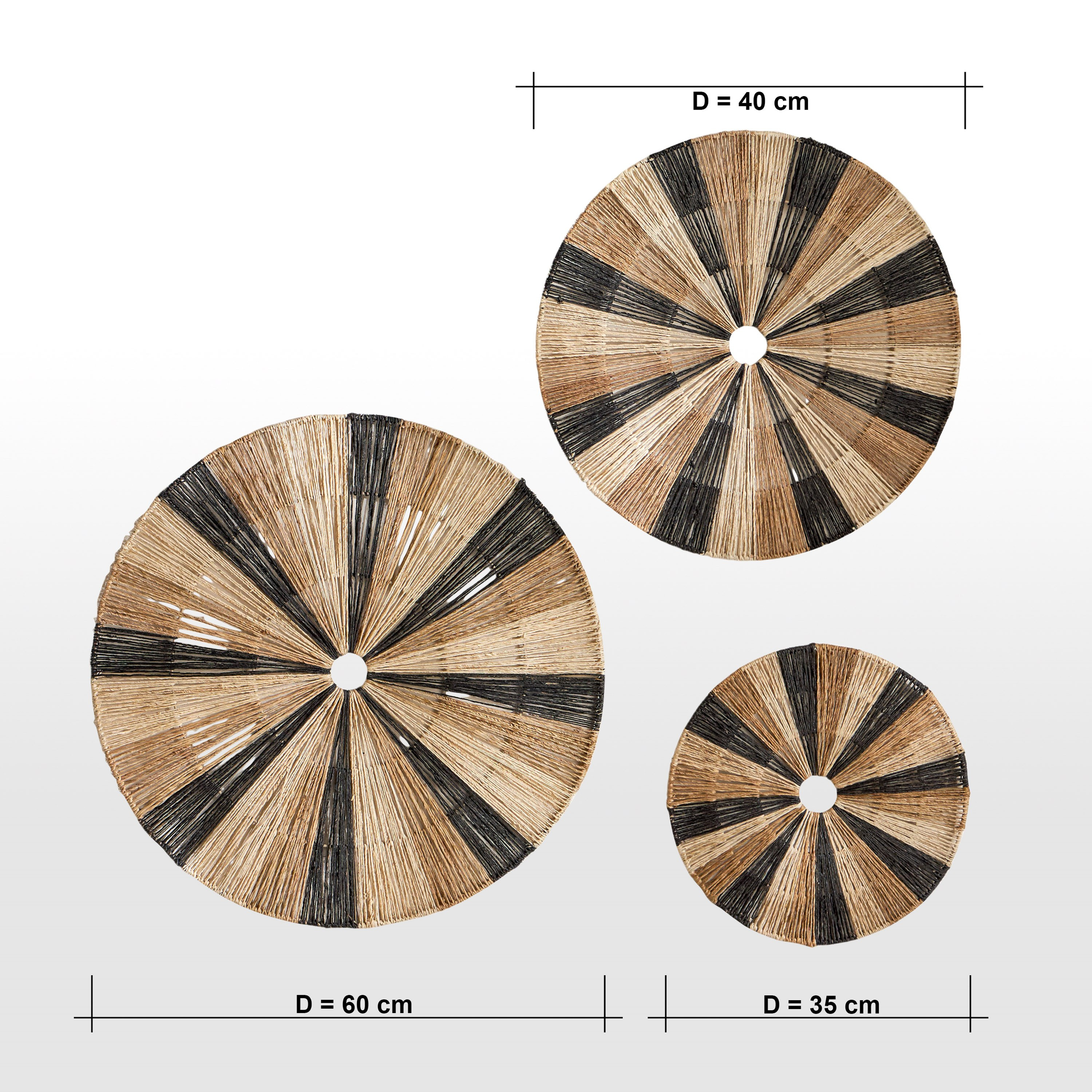 طقم زينة حائط - داليا - طقم 3 قطع-household-walldecorandmirrors-wallaccents-image-4