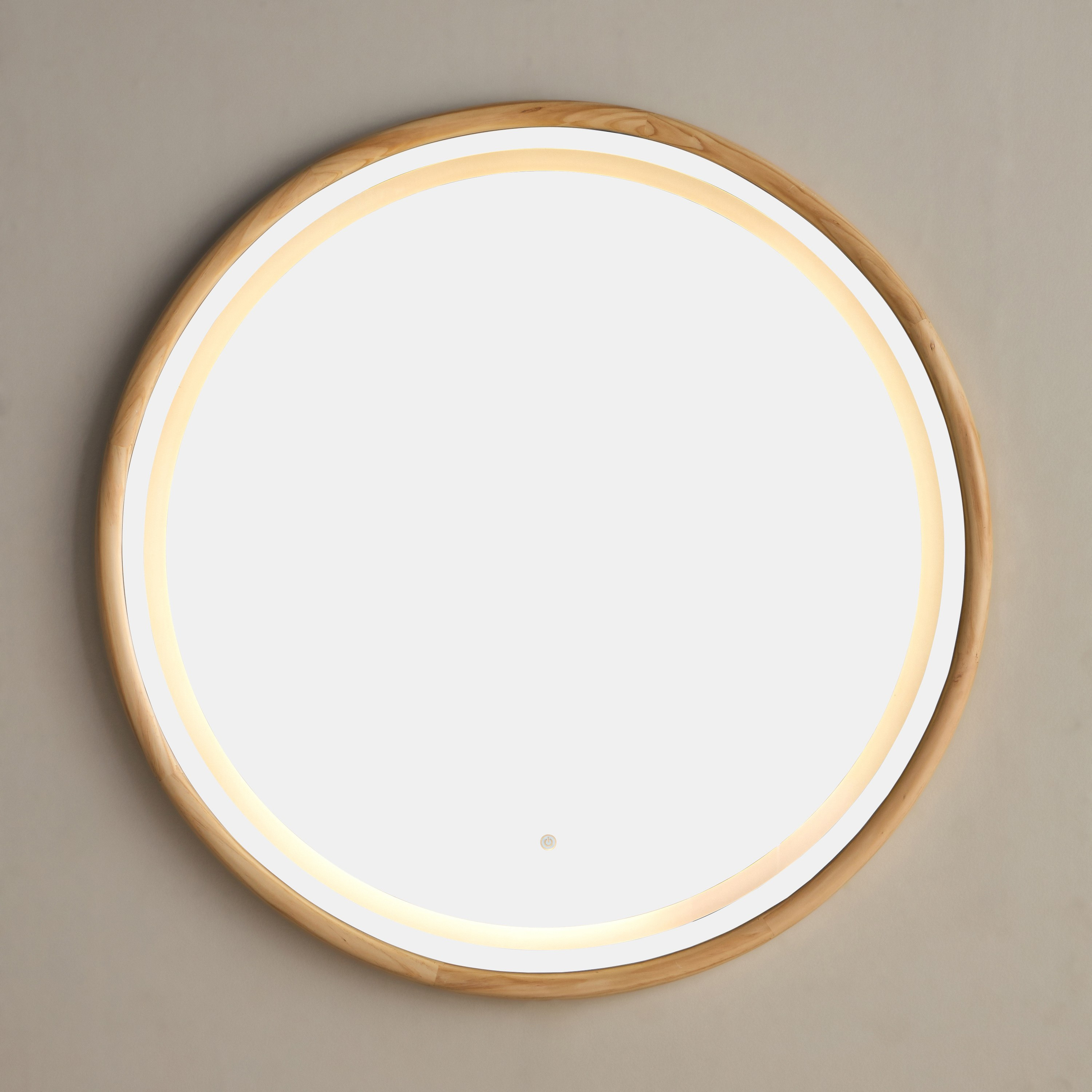Natura Ismene Wall Mirror - 100 cm-household-walldecorandmirrors-mirrors-wallmirrors-image-3