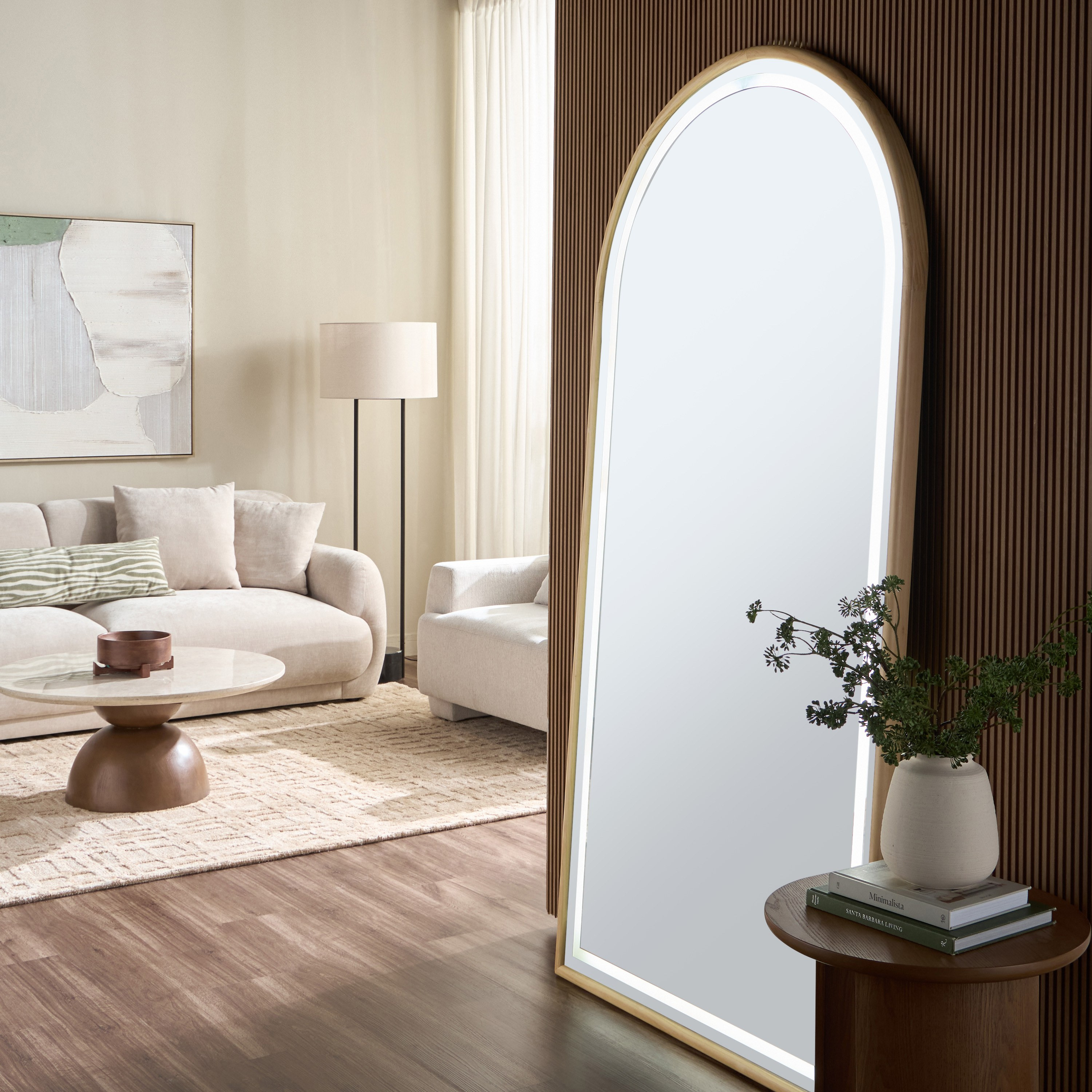 Natura Ismene Arch Leaner Mirror - 200x100 cm-household-walldecorandmirrors-mirrors-floormirrors-image-6