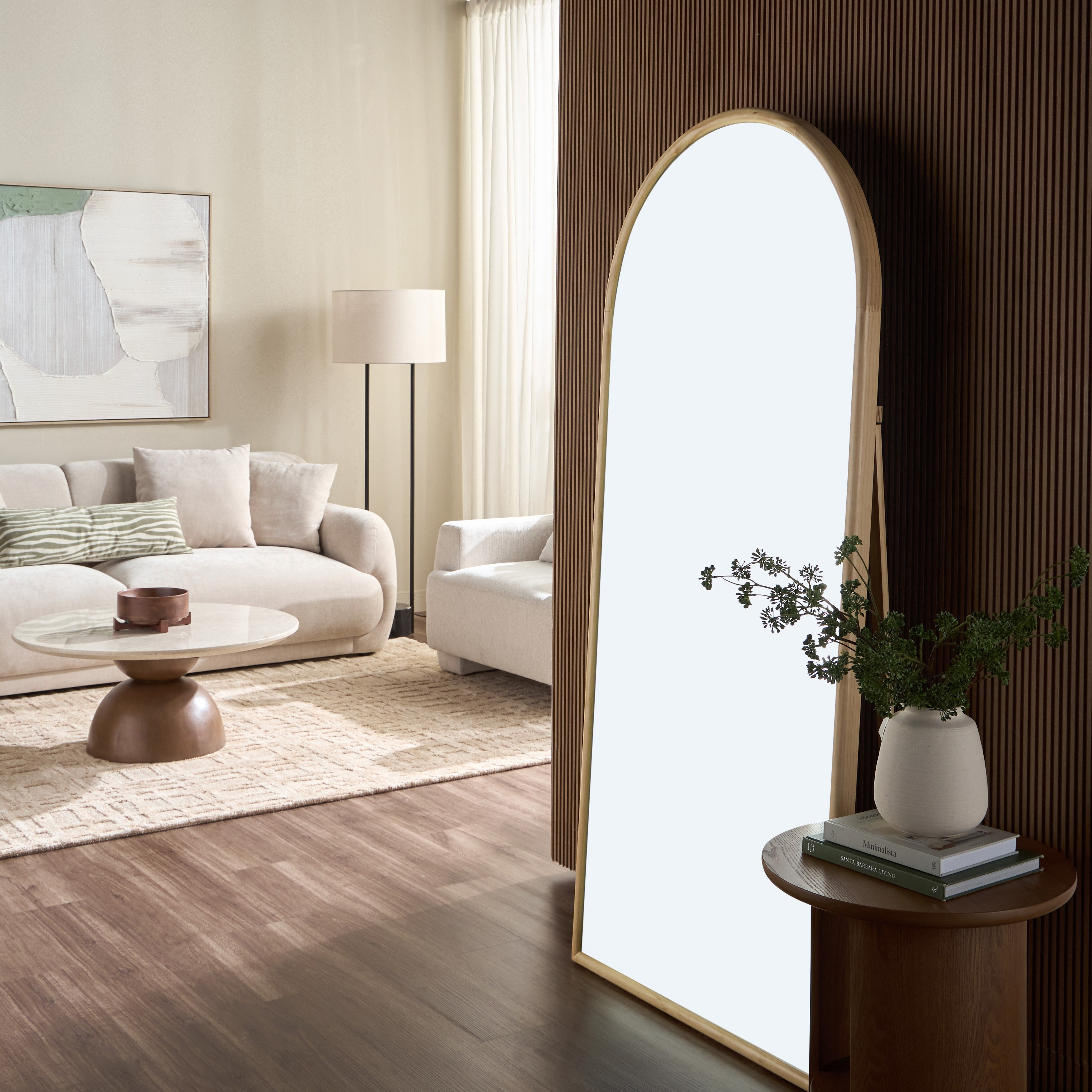 Natura Ismene Arch Floor Mirror - 180x80 cm-household-walldecorandmirrors-mirrors-floormirrors-image-6