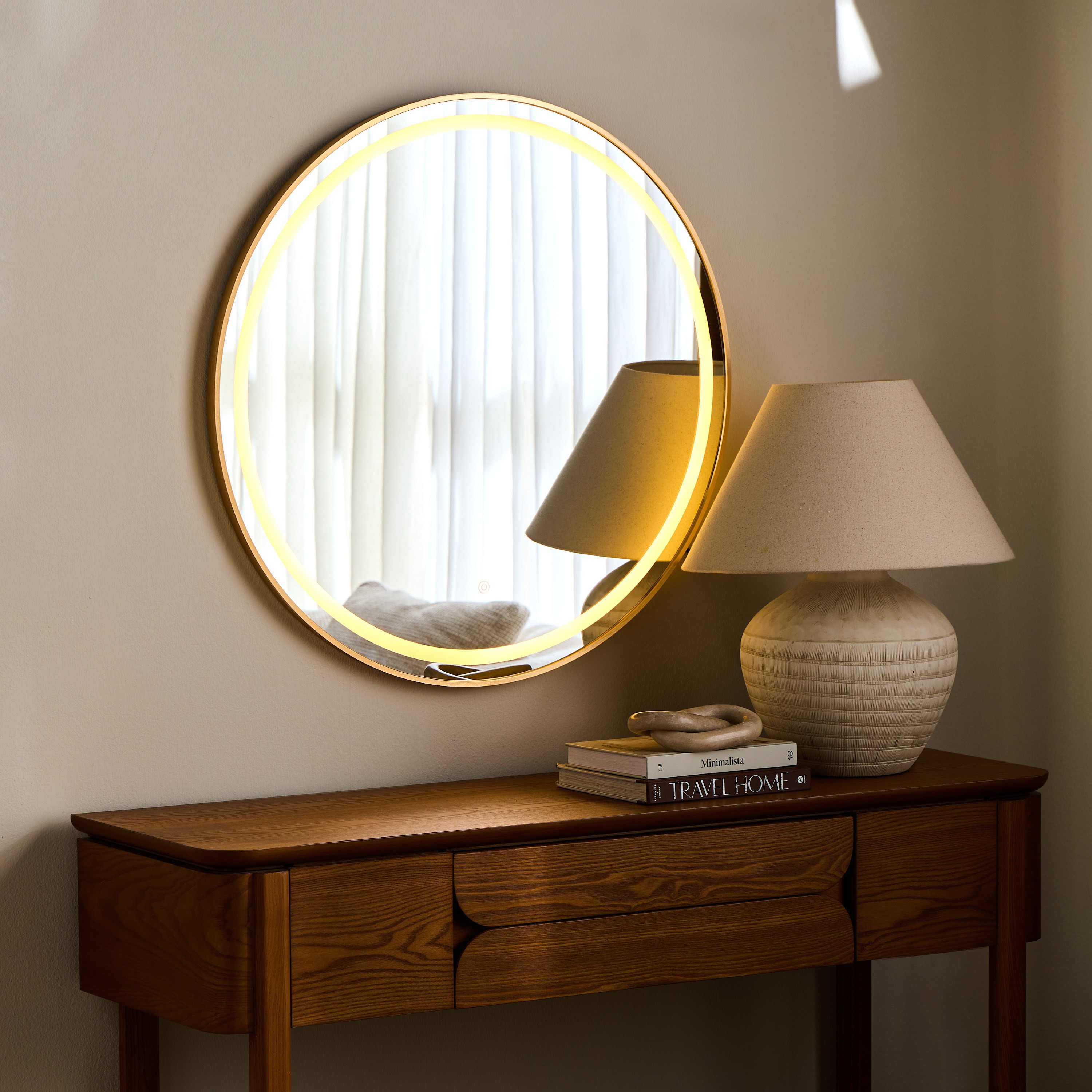 Elias Wall Mirror - 80 cm-household-walldecorandmirrors-mirrors-wallmirrors-image-2