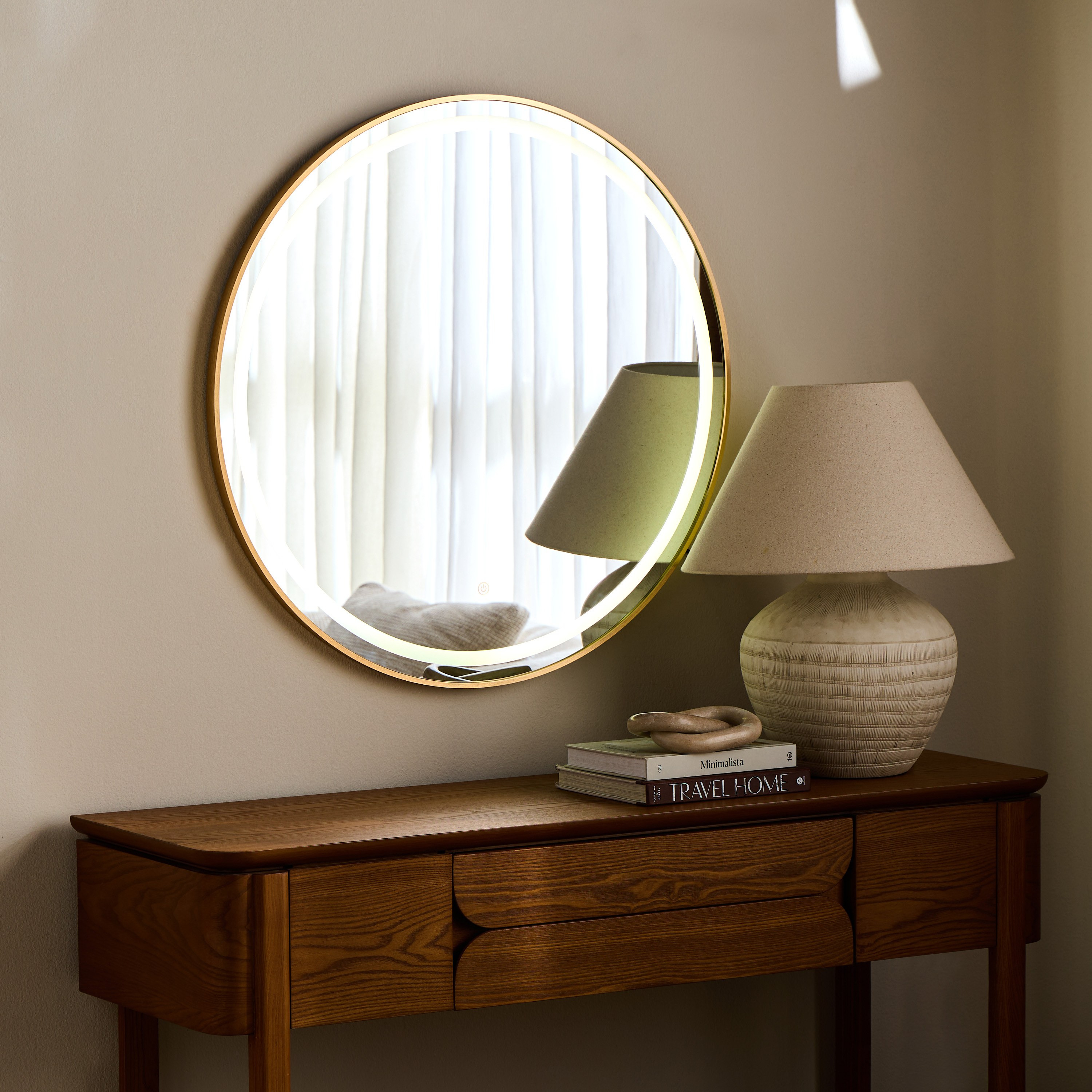 Elias Wall Mirror - 80 cm-household-walldecorandmirrors-mirrors-wallmirrors-image-3