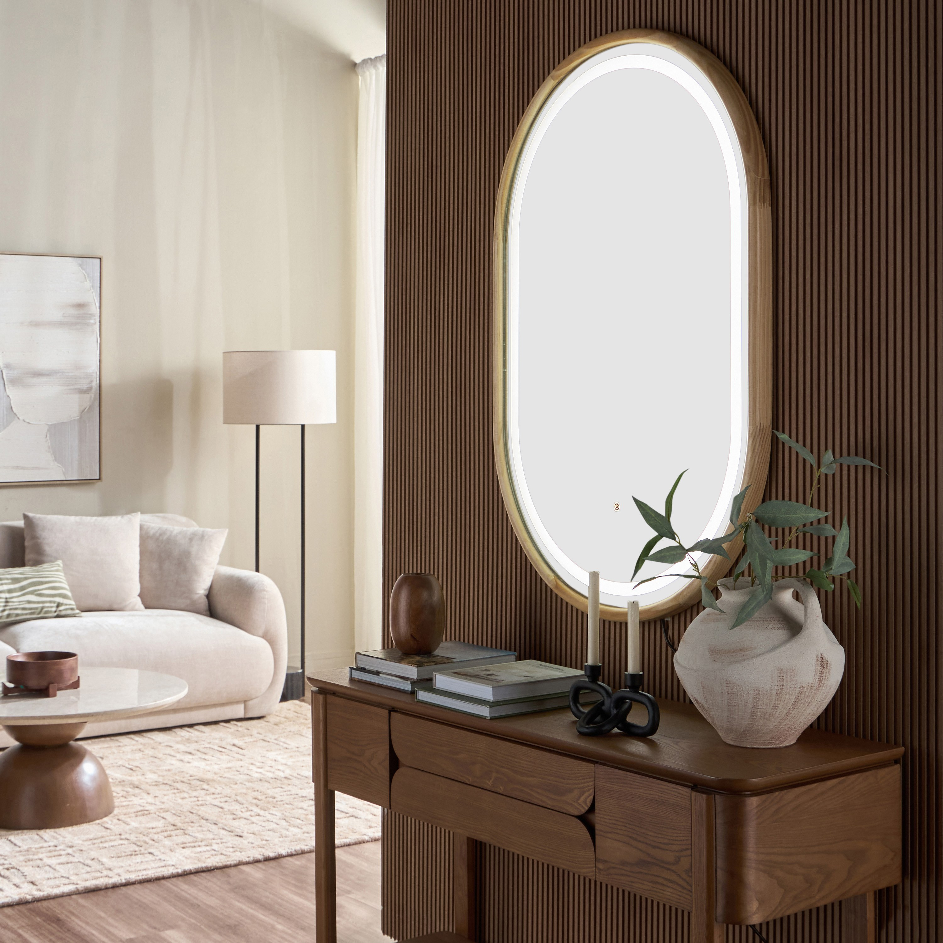 مرآة حائط - ناتورا اسمين - 120x80 سم-household-walldecorandmirrors-mirrors-wallmirrors-image-5
