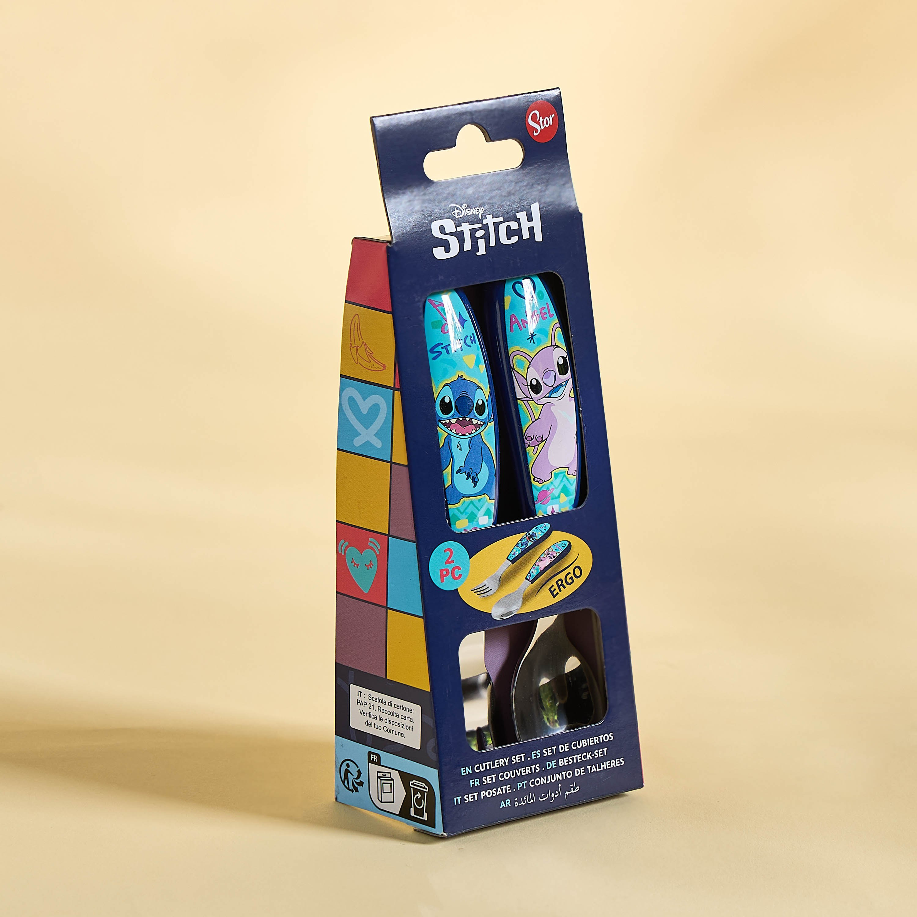 Stor 2-Piece Stainless Steel Cutlery Set-babyandkids-eatanddrink-cutlery-image-4