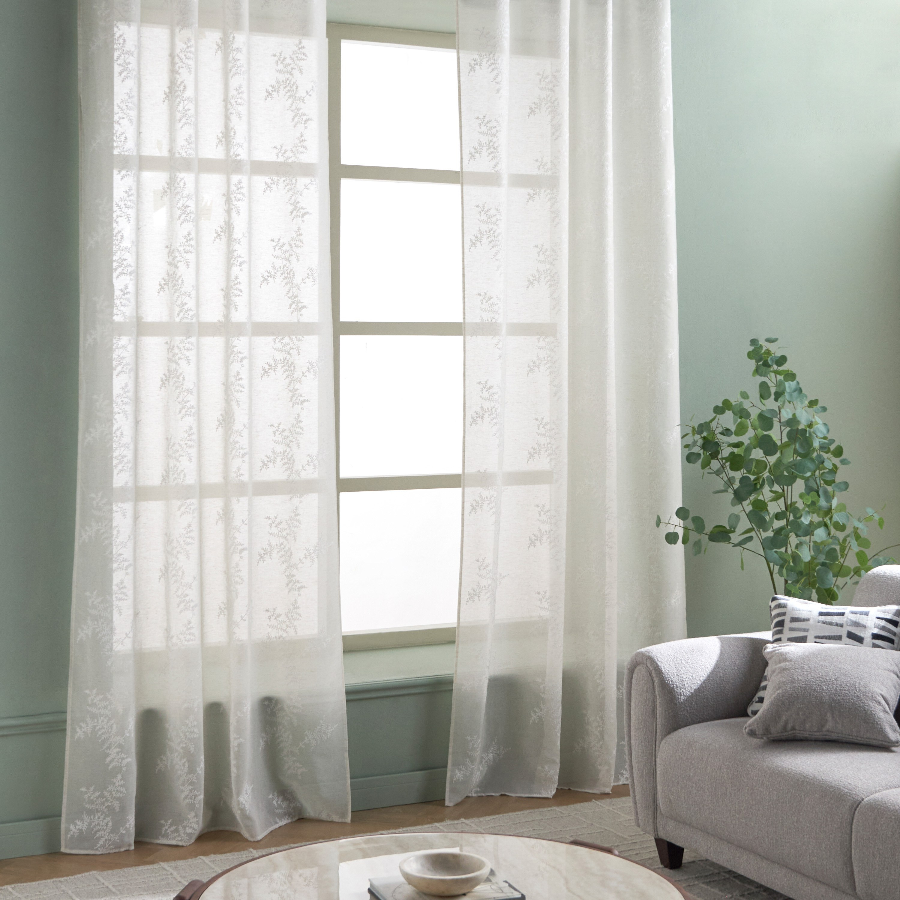 Fiora 2-Piece Sheer Curtain Set - 140x240 cm-household-windows-curtains-image-5