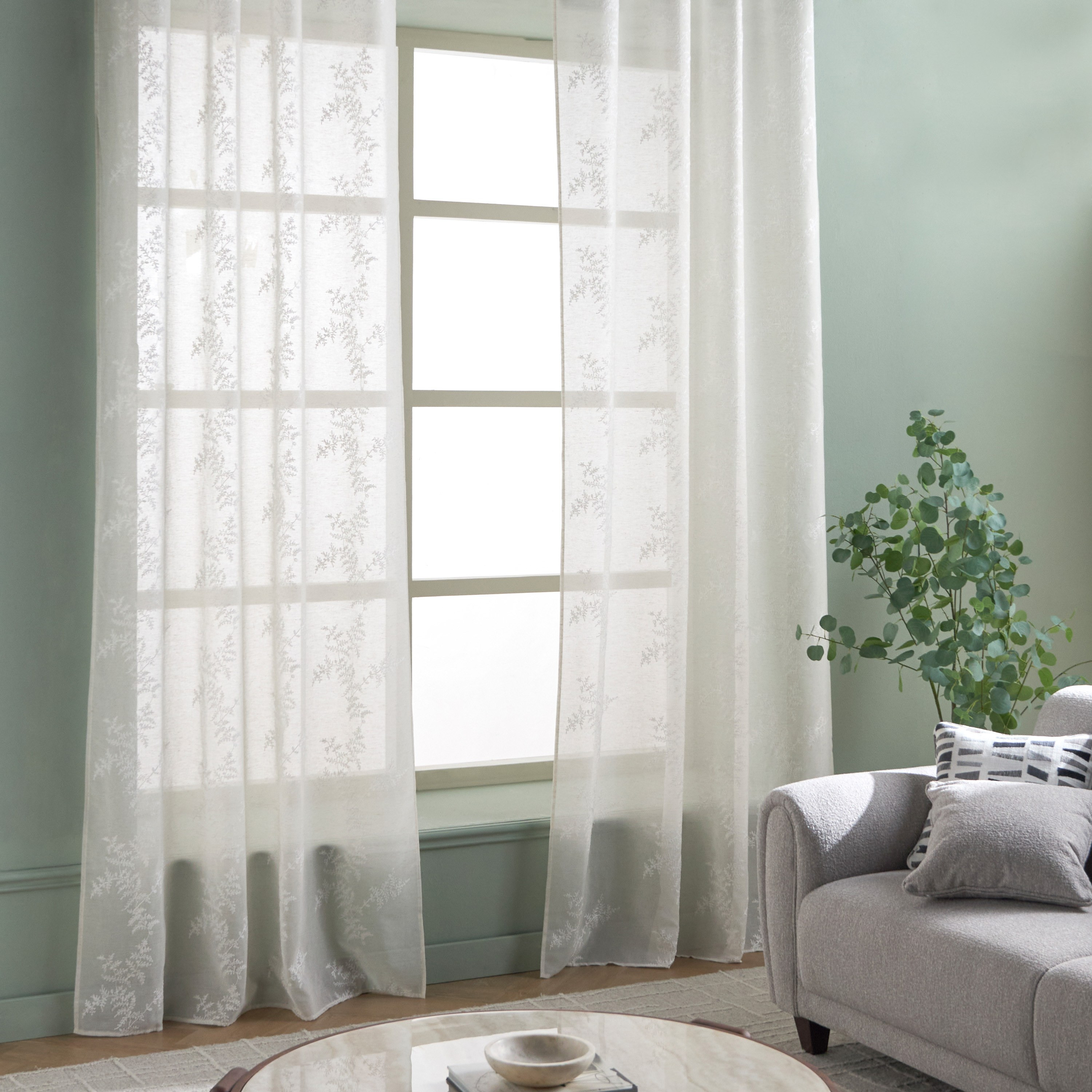 Fiora 2-Piece Sheer Curtain Set - 140x300 cm-household-windows-curtains-image-5