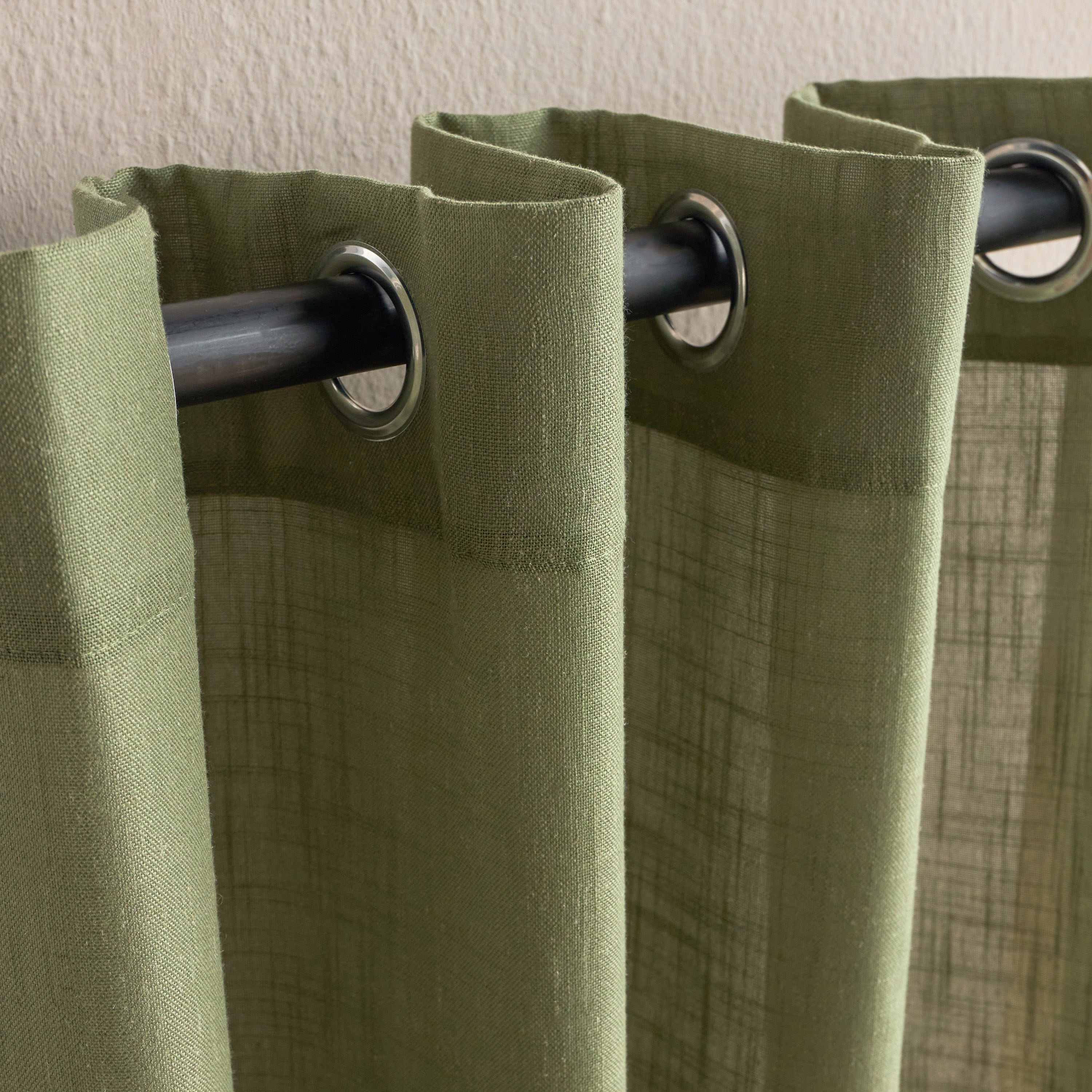 طقم ستائر شفافة قطعتين - إيثيريس - 140x240 سم-household-windows-curtains-image-2