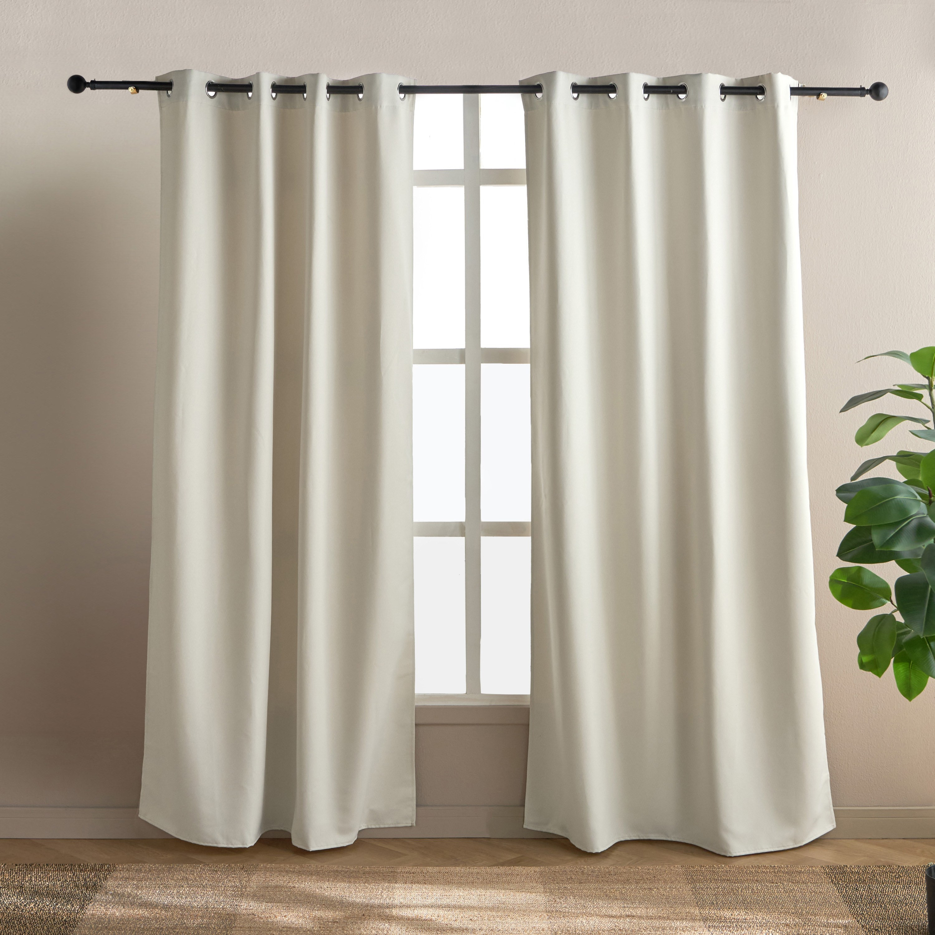 Angelina 2-Piece Blackout Curtain Set - 135x300 cm-household-windows-curtains-image-1