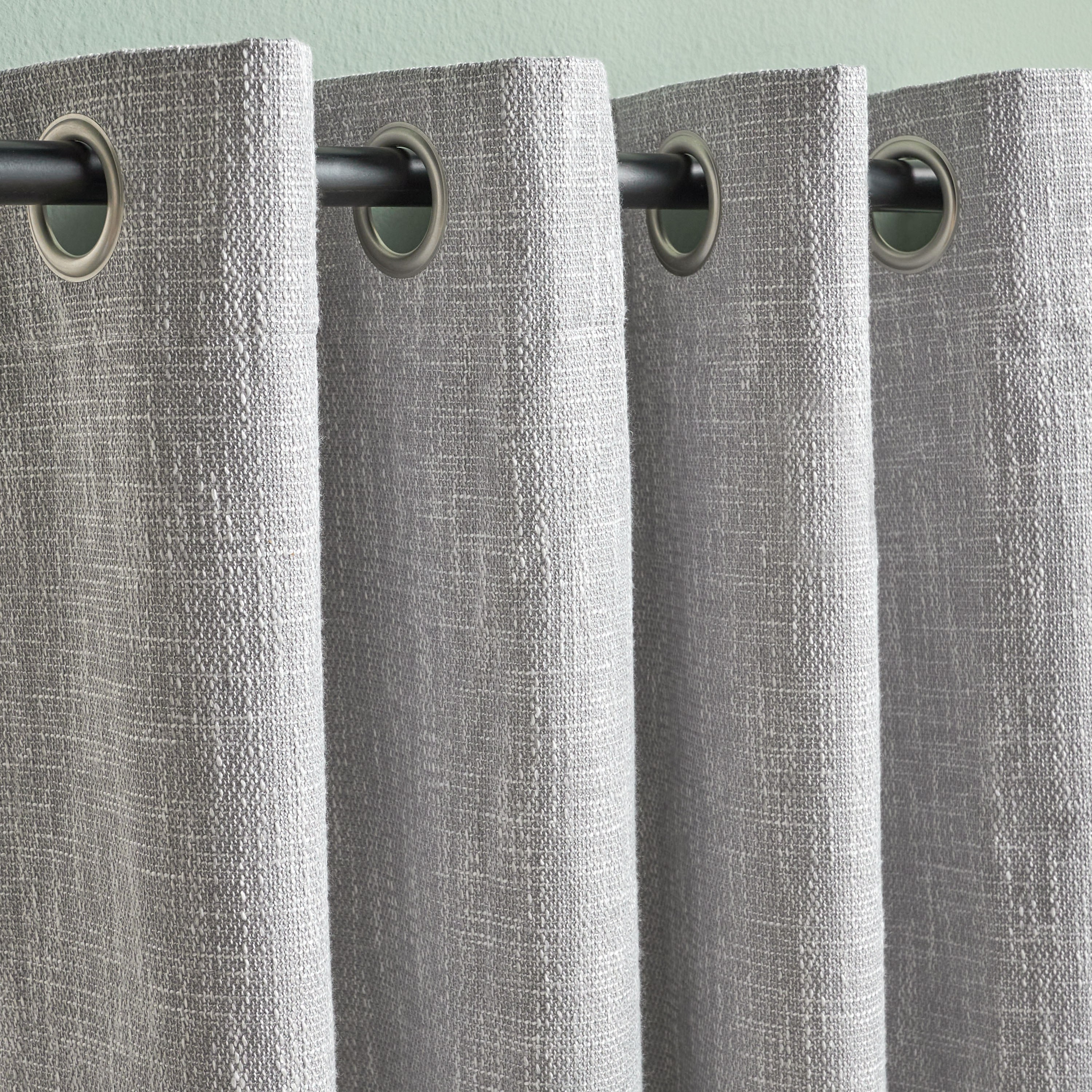 طقم ستائر تعتيم قطعتين - درو - 135x300 سم-household-windows-curtains-image-2