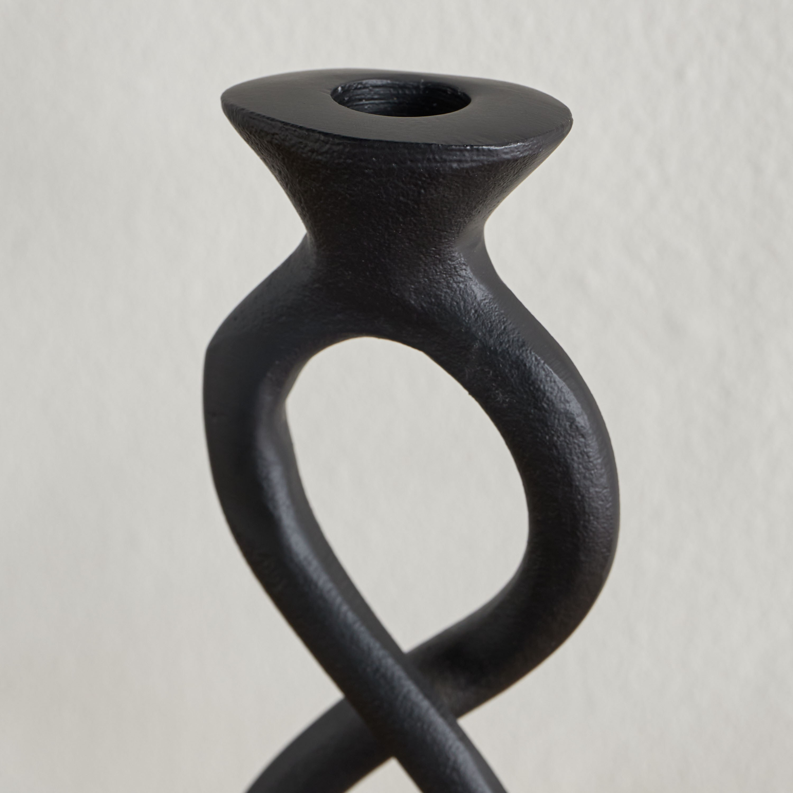 Loft Nata Twist Ribbon Metal Taper Candleholder - 38 cm-household-decor-candleholdersandlanterns-image-3