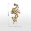 Luxe Sofer Metal Decorative Accent - 55 cm-household-decor-decorativeobjectsandsculptures-image-5