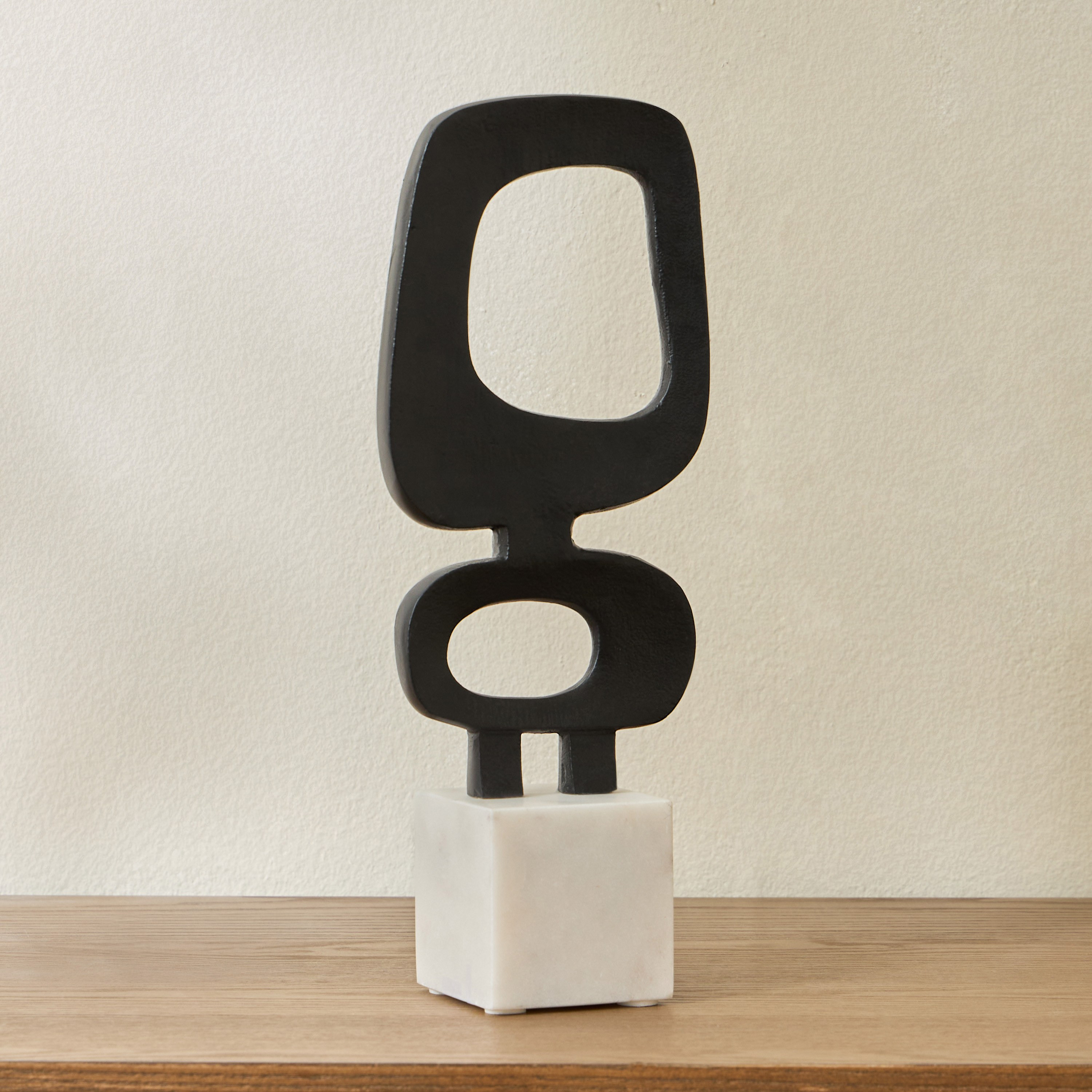 Natura Loft Metal Decorative Accent - 35 cm-household-decor-decorativeobjectsandsculptures-image-1